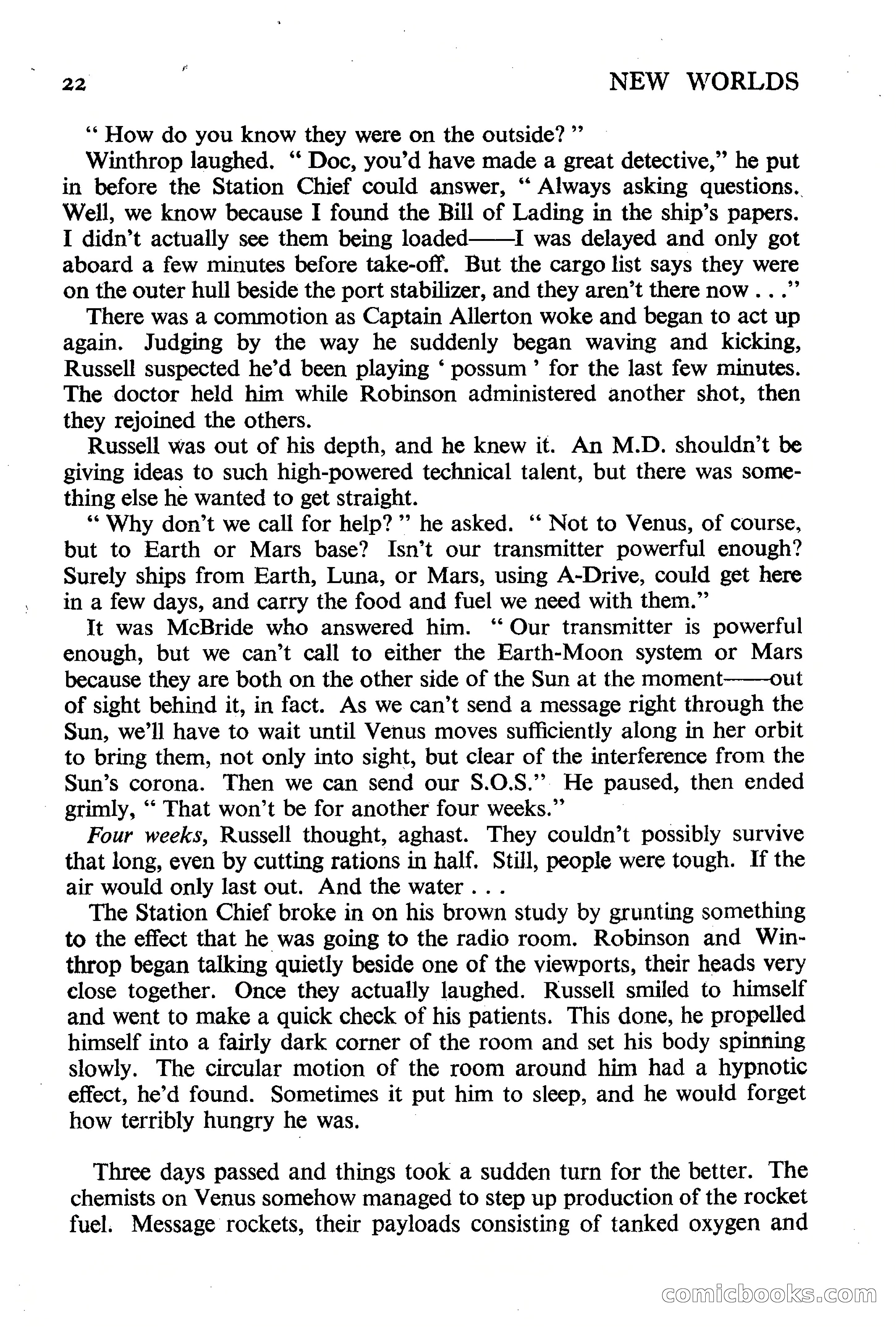New Worlds Science Fiction No. 25 — page 24 of 132
