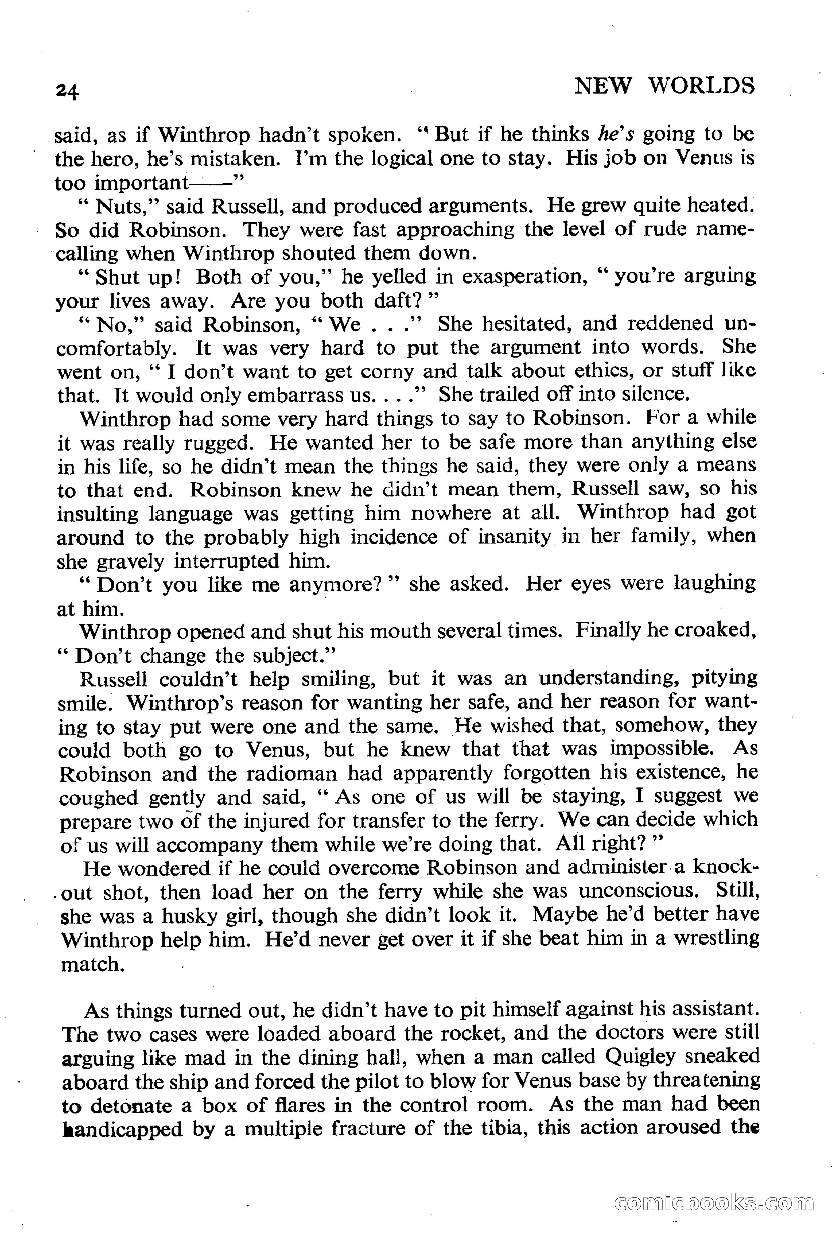 New Worlds Science Fiction No. 25 — page 26 of 132