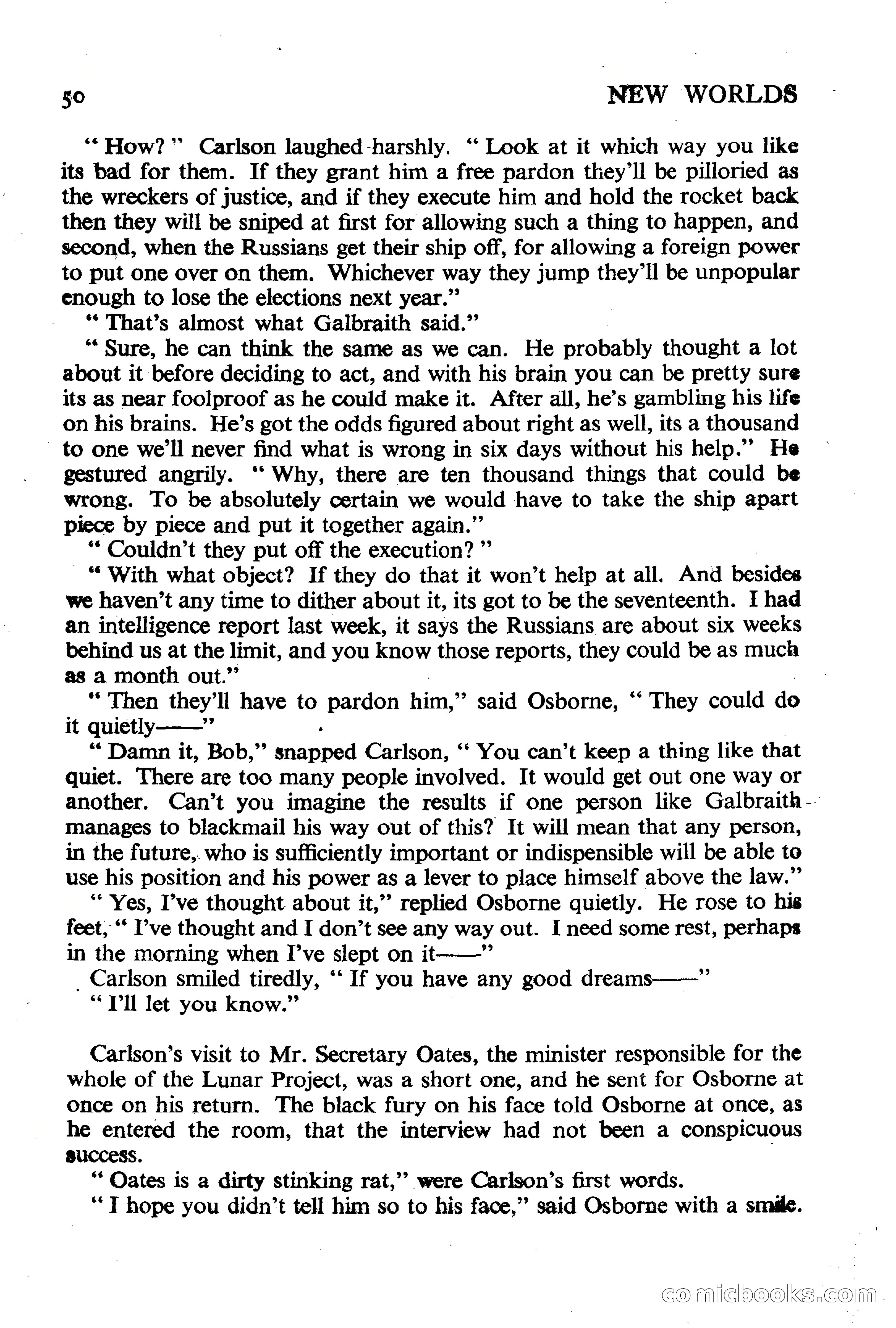 New Worlds Science Fiction No. 25 — page 52 of 132