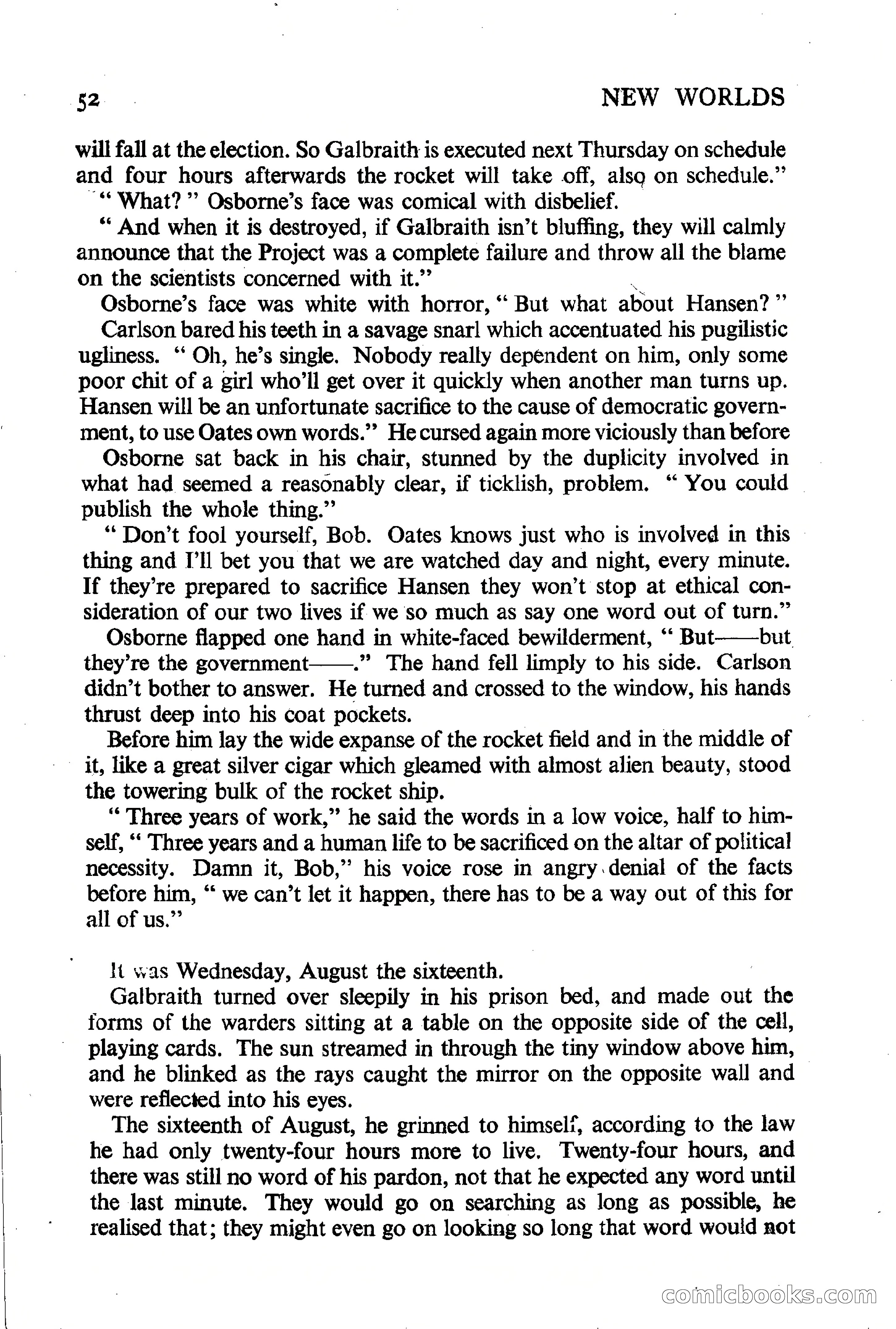 New Worlds Science Fiction No. 25 — page 54 of 132