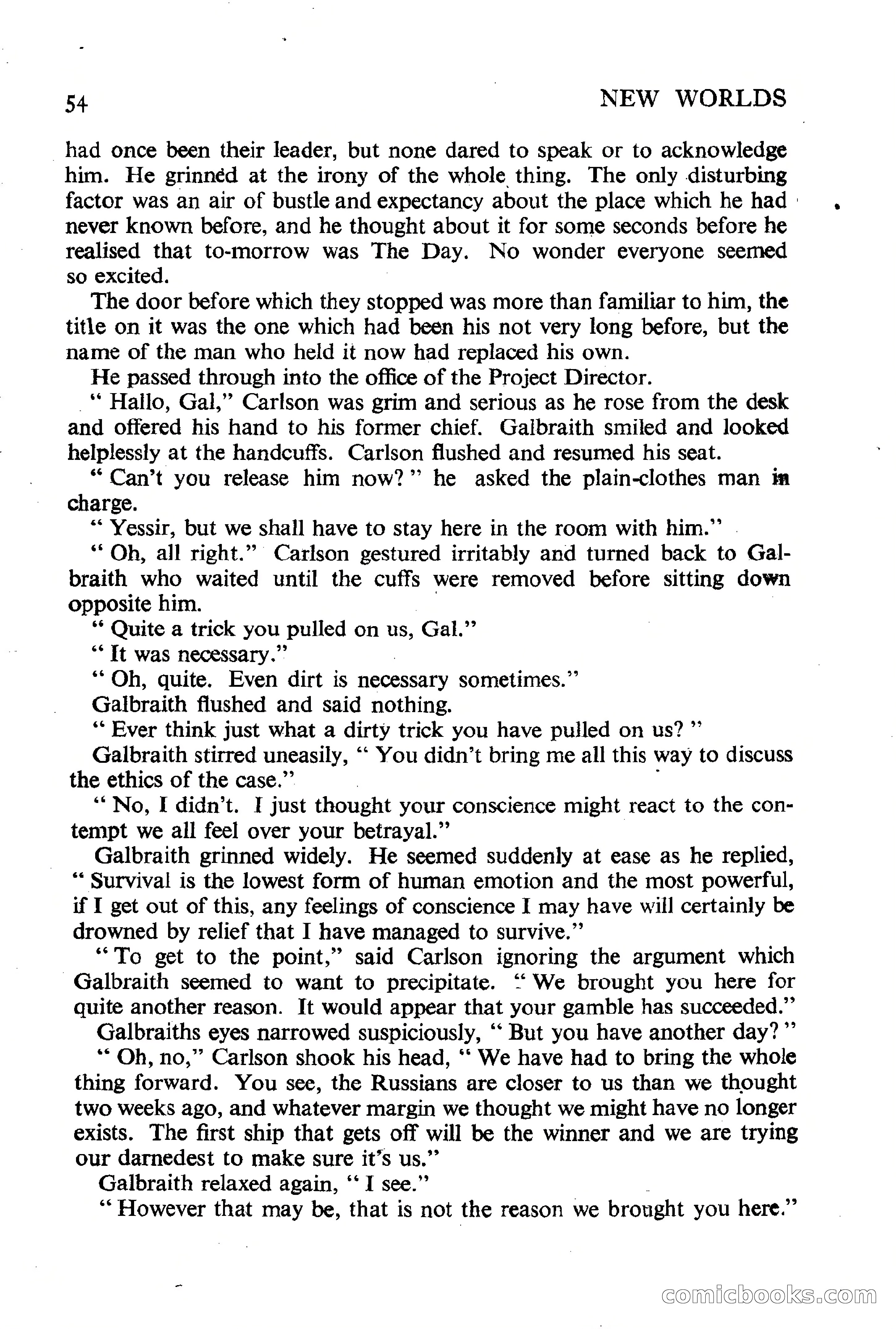 New Worlds Science Fiction No. 25 — page 56 of 132