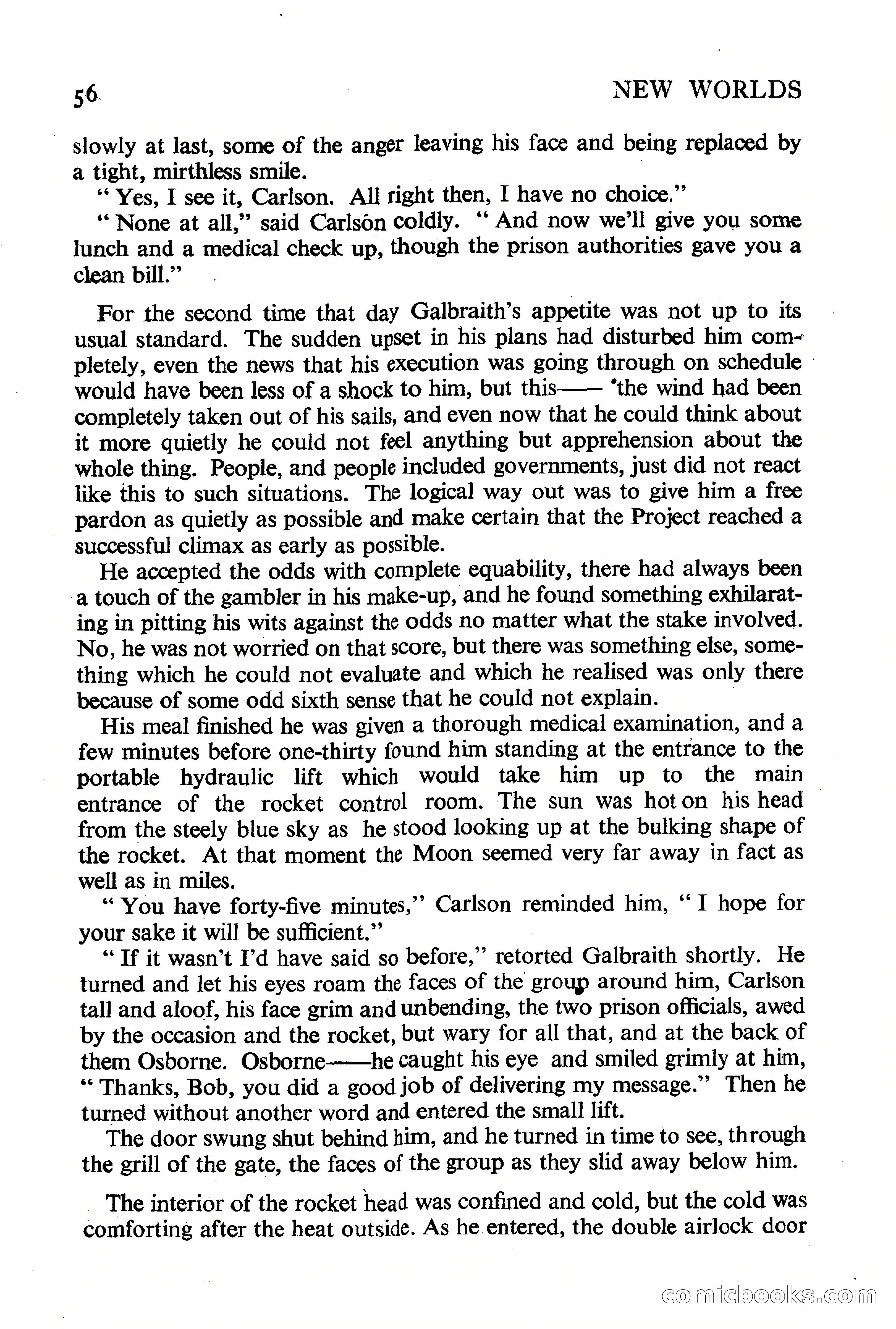 New Worlds Science Fiction No. 25 — page 58 of 132