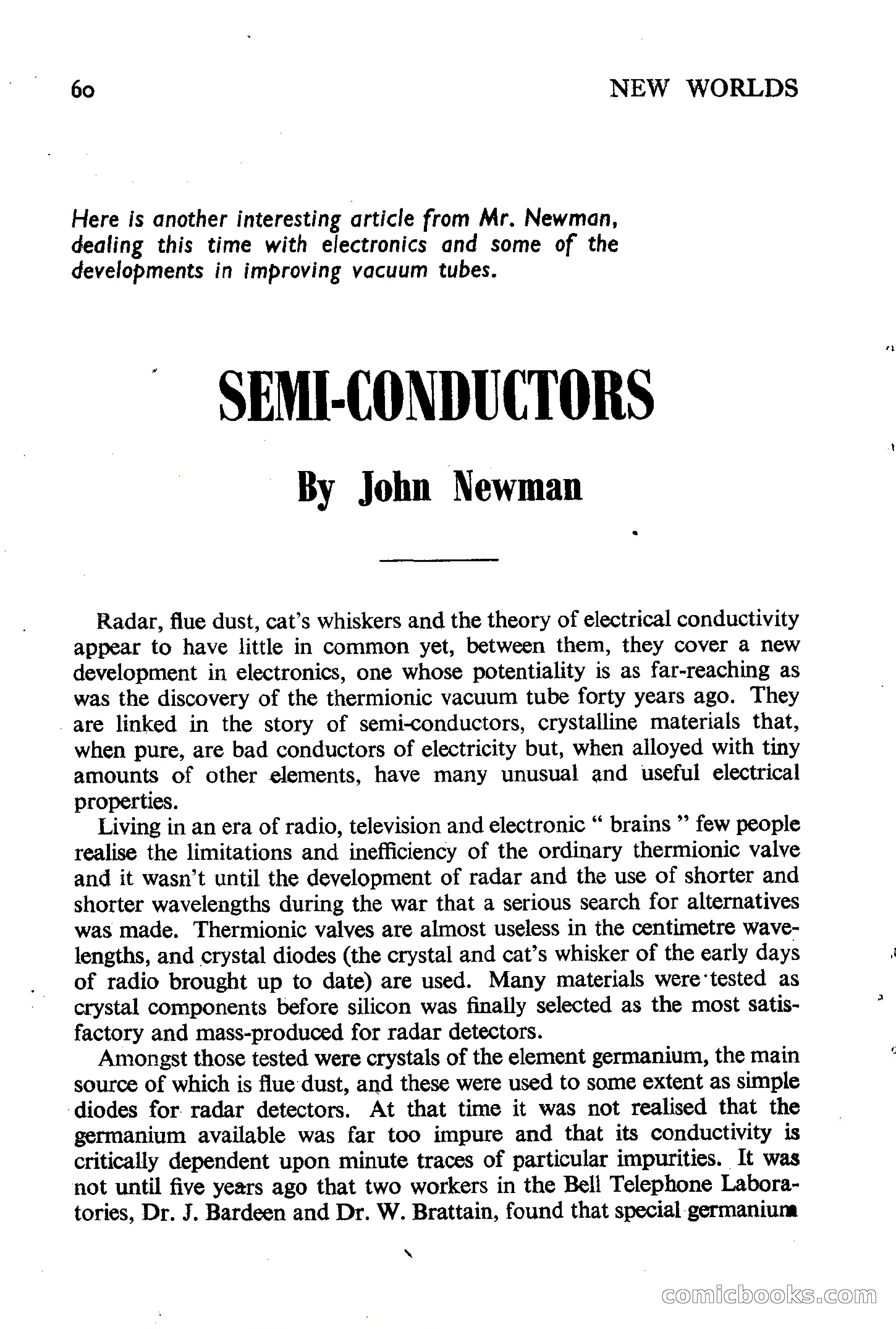 New Worlds Science Fiction No. 25 — page 62 of 132