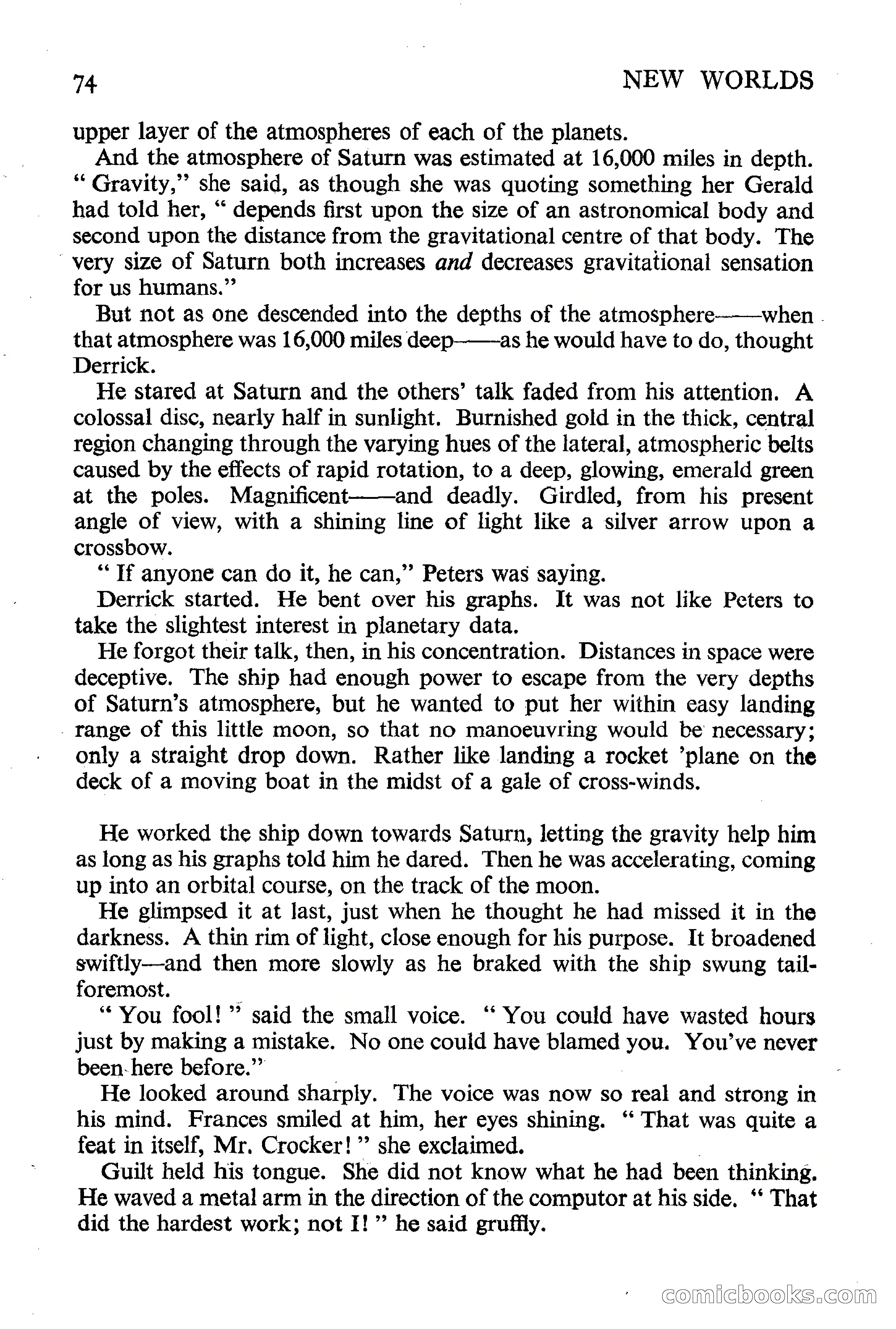 New Worlds Science Fiction No. 25 — page 76 of 132