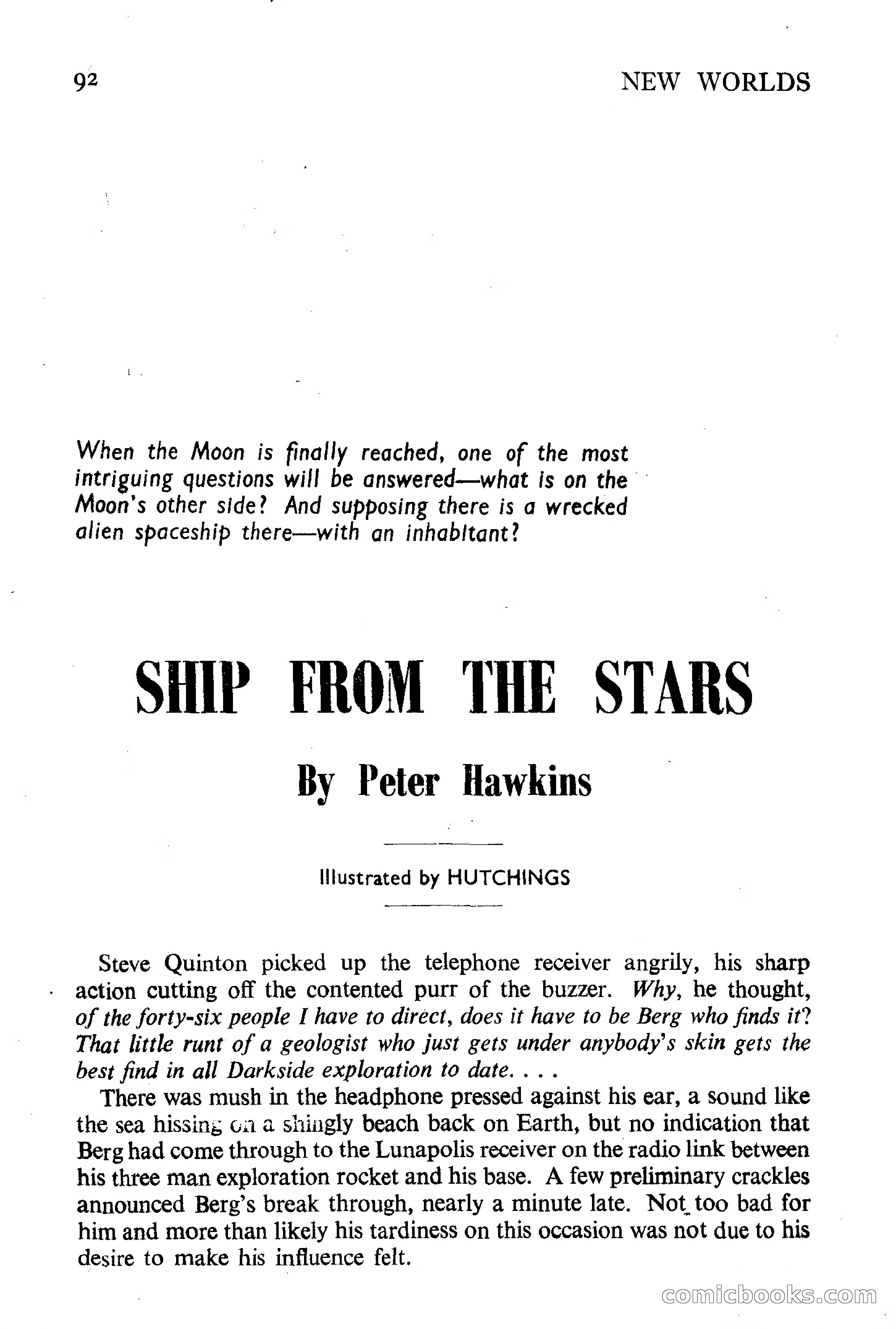 New Worlds Science Fiction No. 25 — page 94 of 132