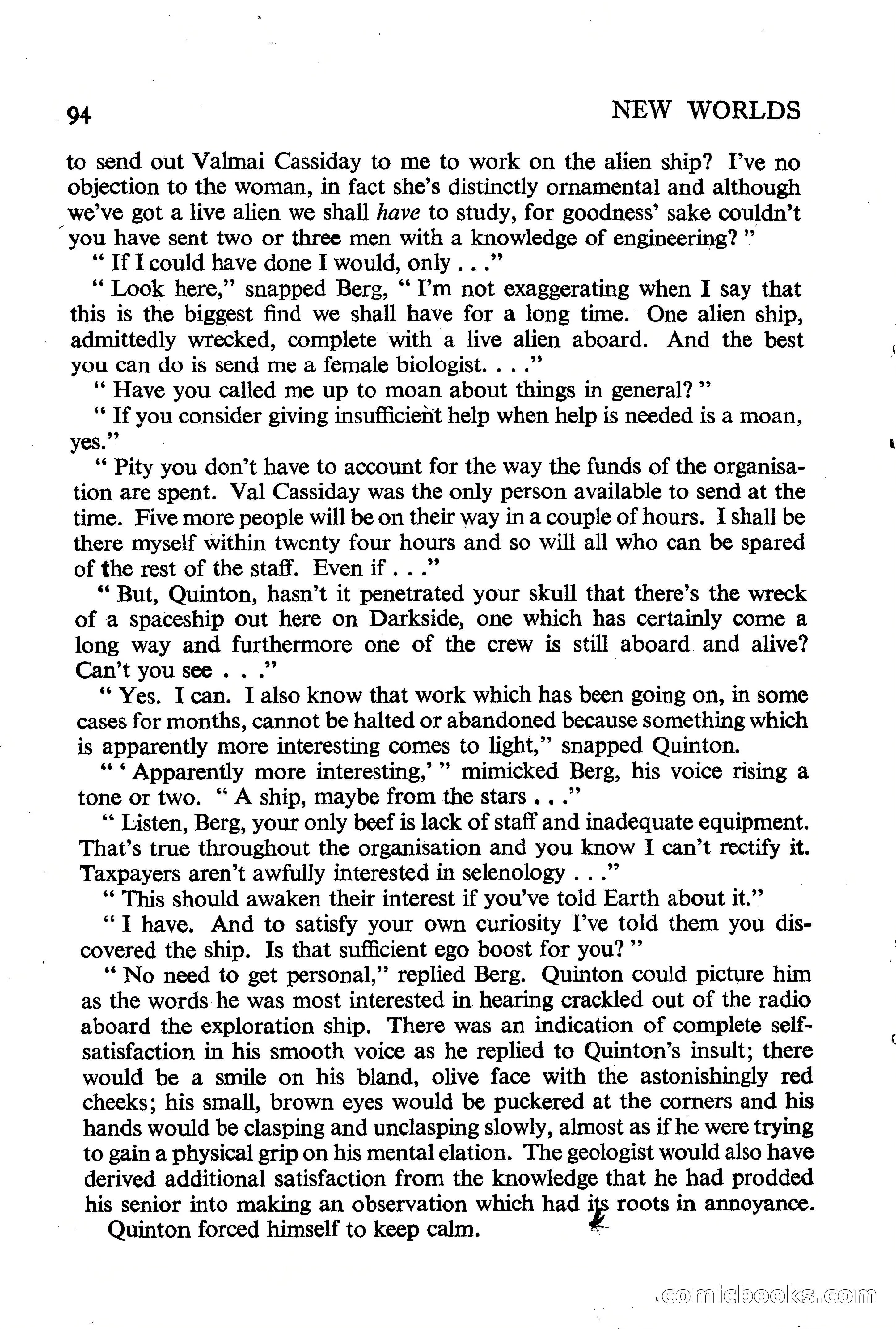 New Worlds Science Fiction No. 25 — page 96 of 132