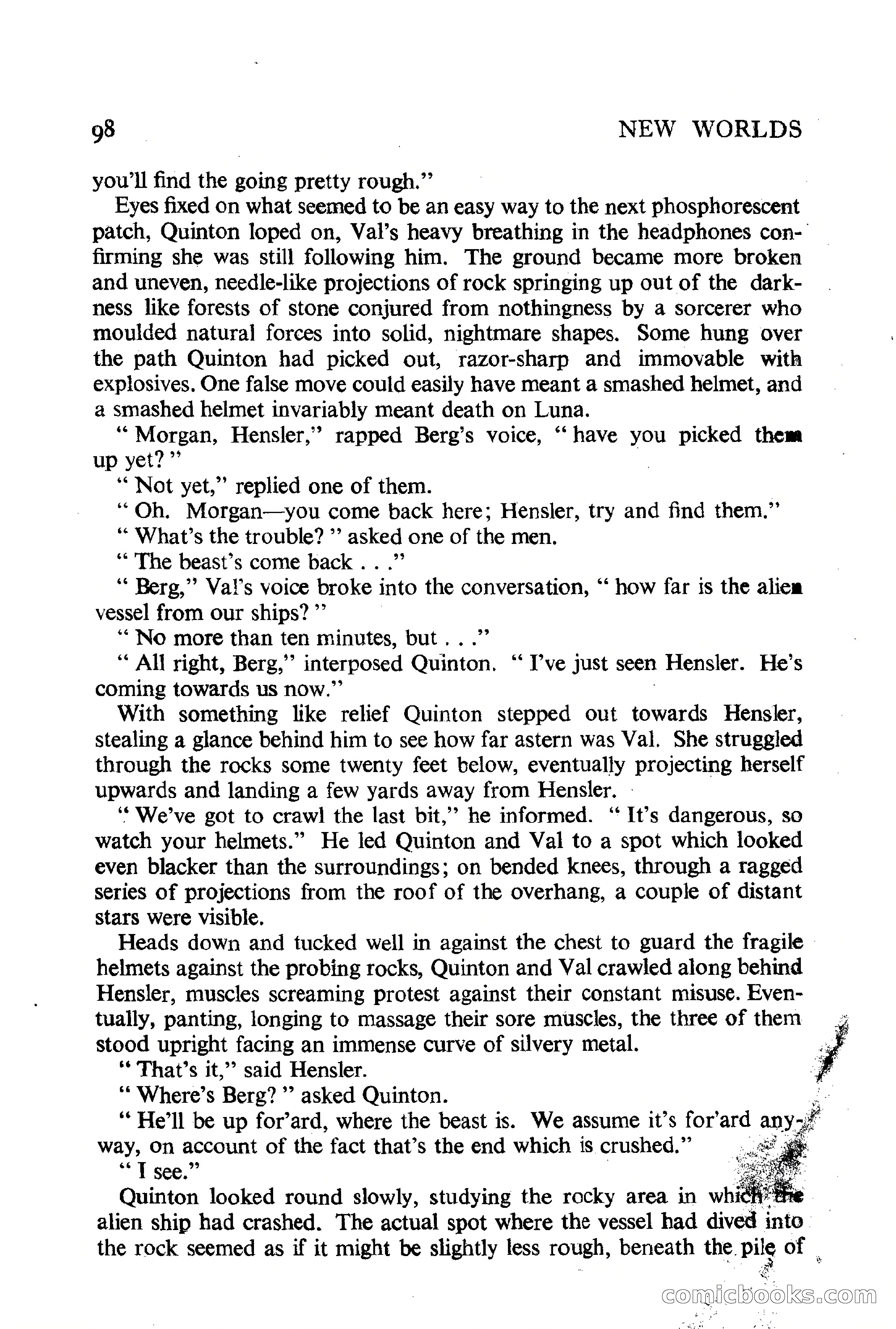 New Worlds Science Fiction No. 25 — page 100 of 132