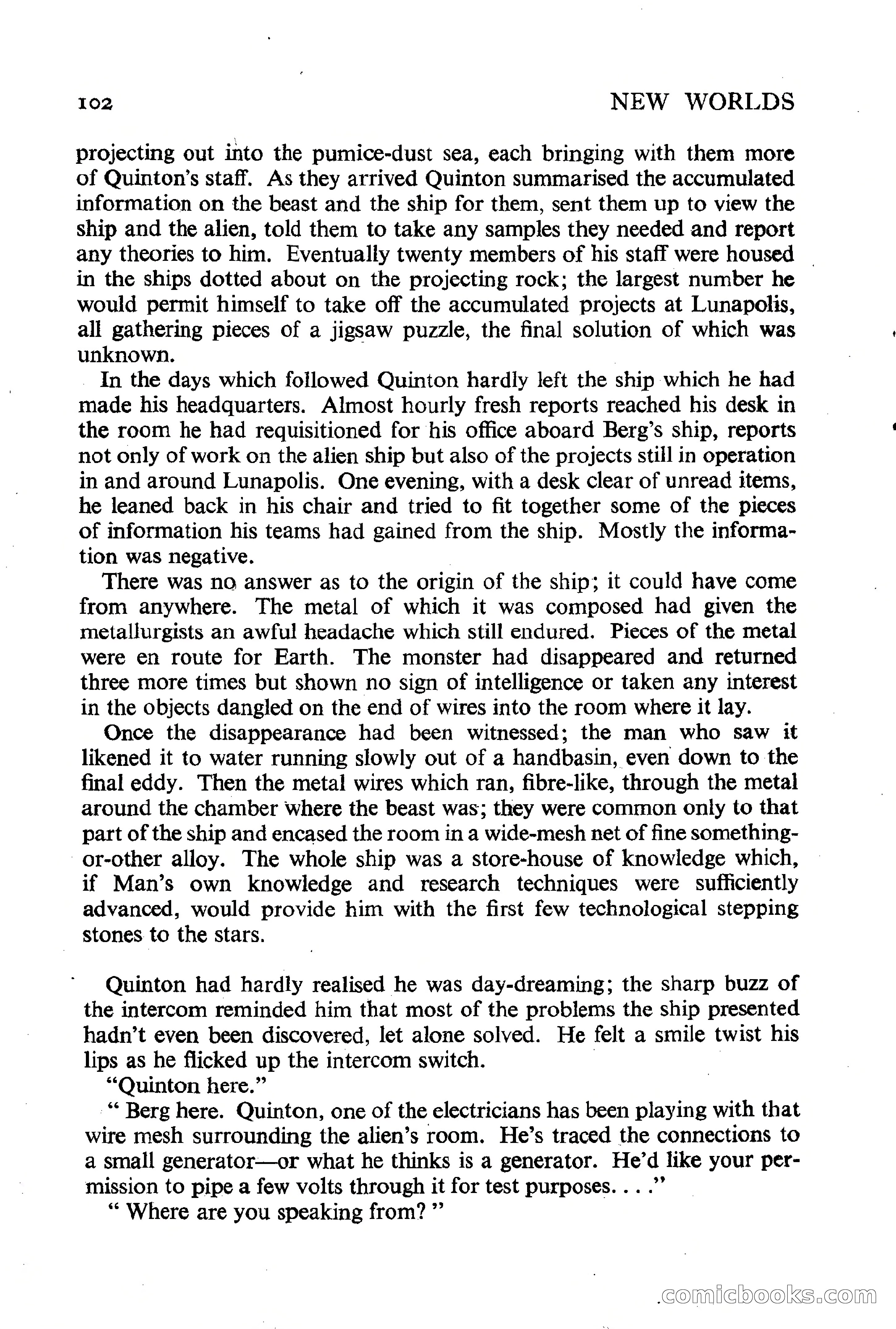 New Worlds Science Fiction No. 25 — page 104 of 132