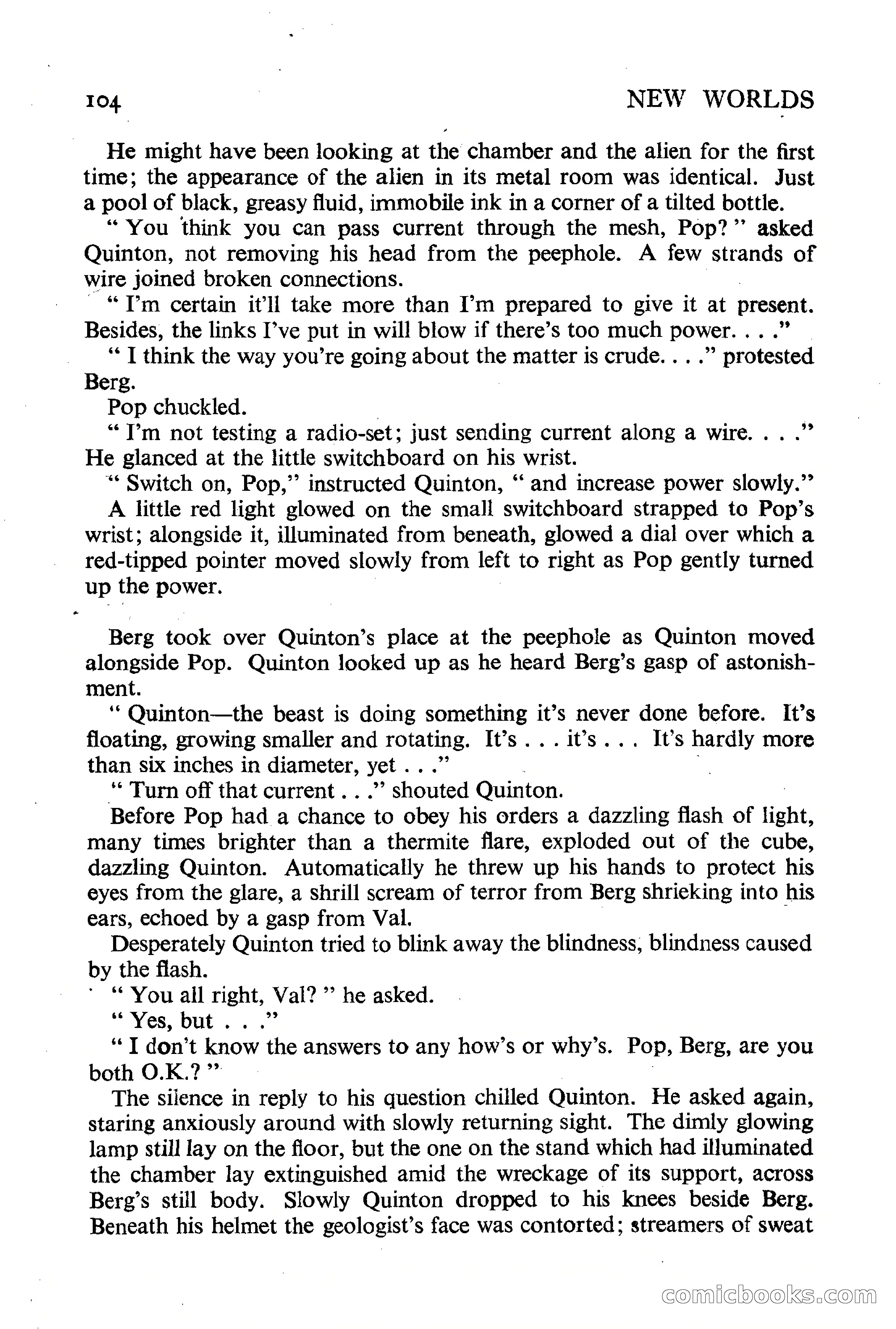 New Worlds Science Fiction No. 25 — page 106 of 132