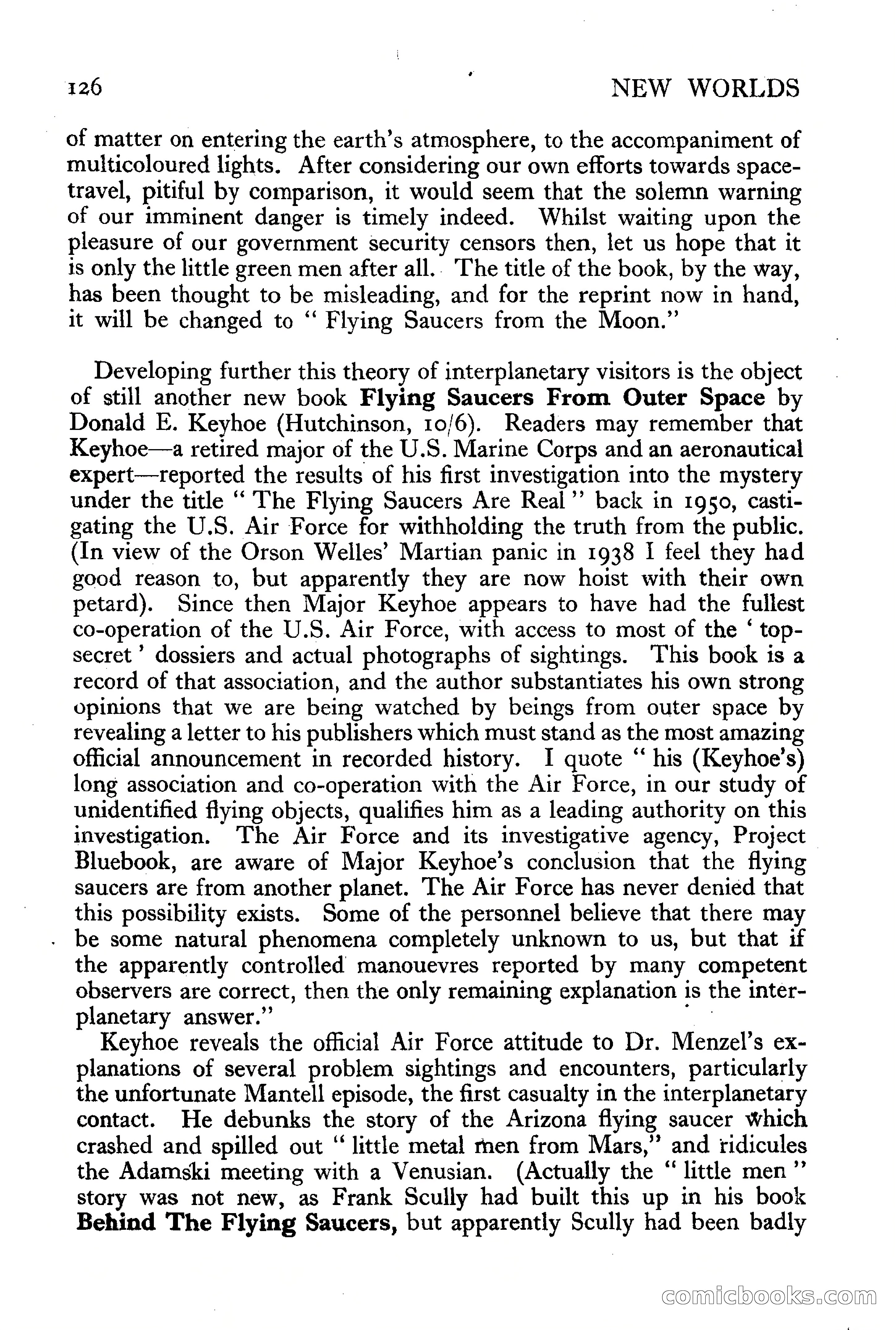 New Worlds Science Fiction No. 25 — page 128 of 132