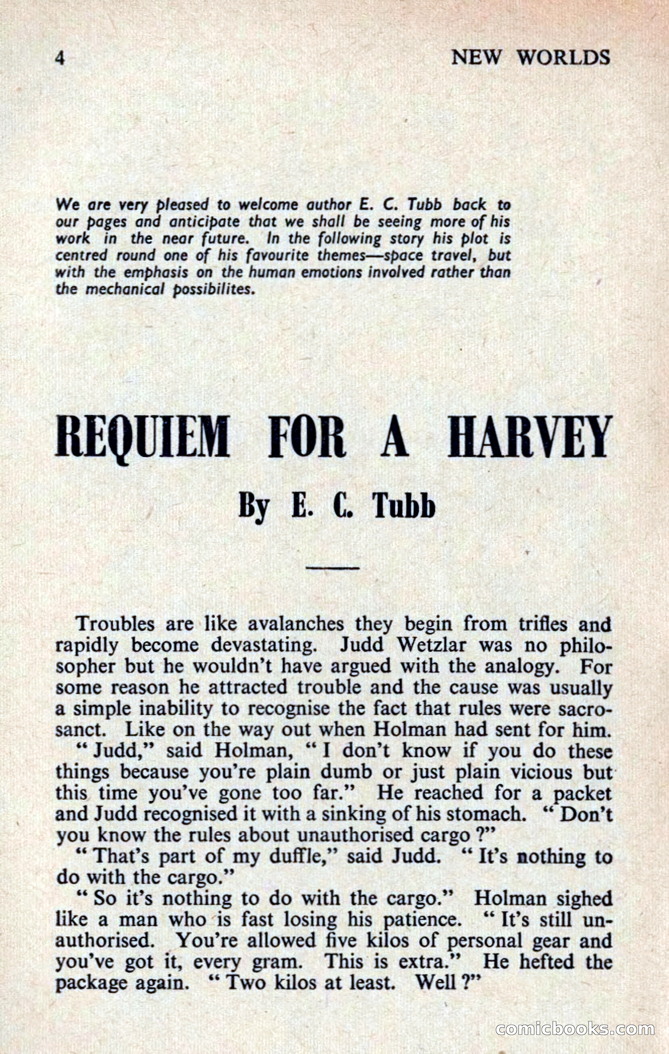 New Worlds Science Fiction No. 68, Volume 23 — page 6 of 132