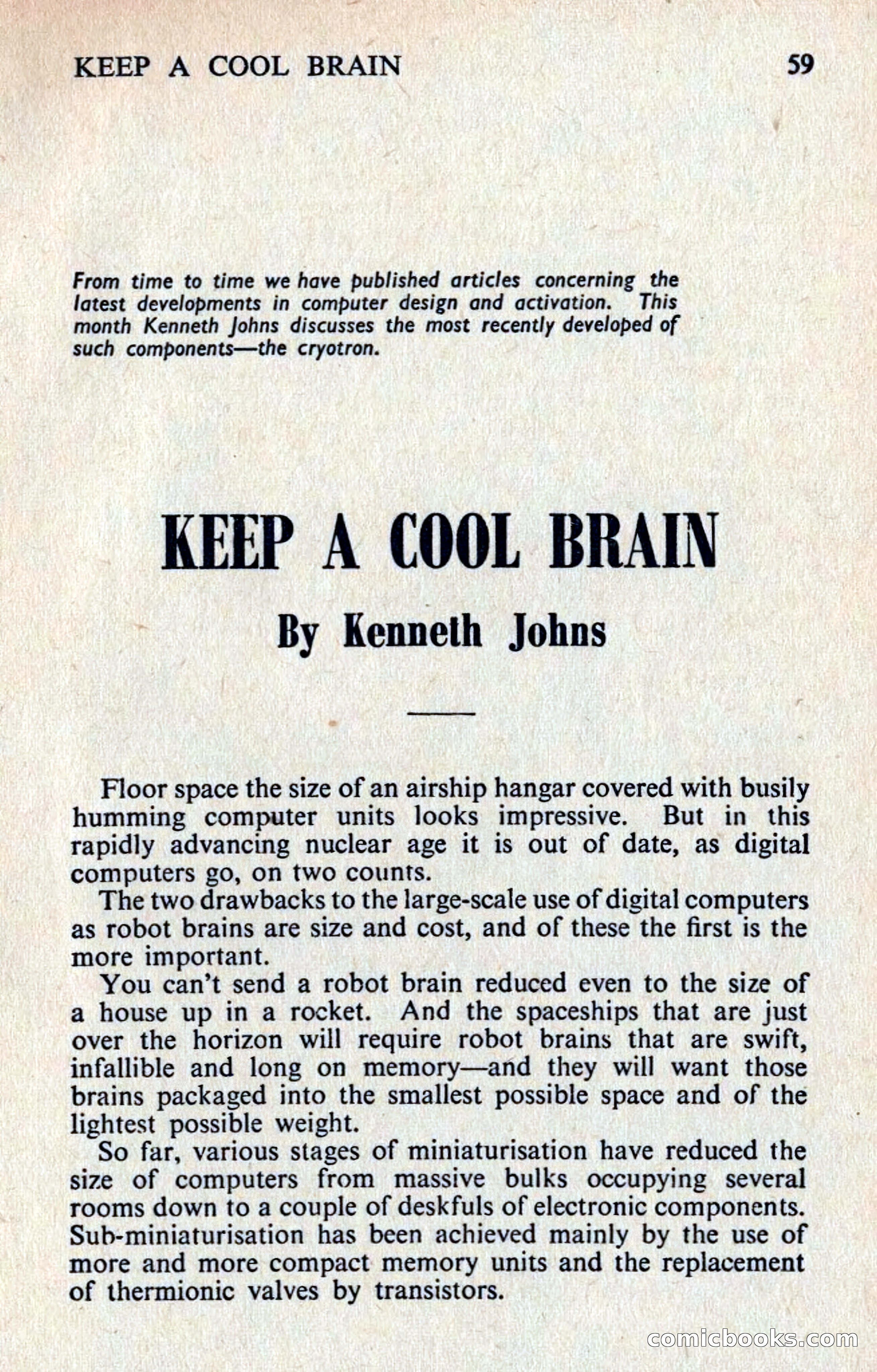 New Worlds Science Fiction No. 68, Volume 23 — page 61 of 132