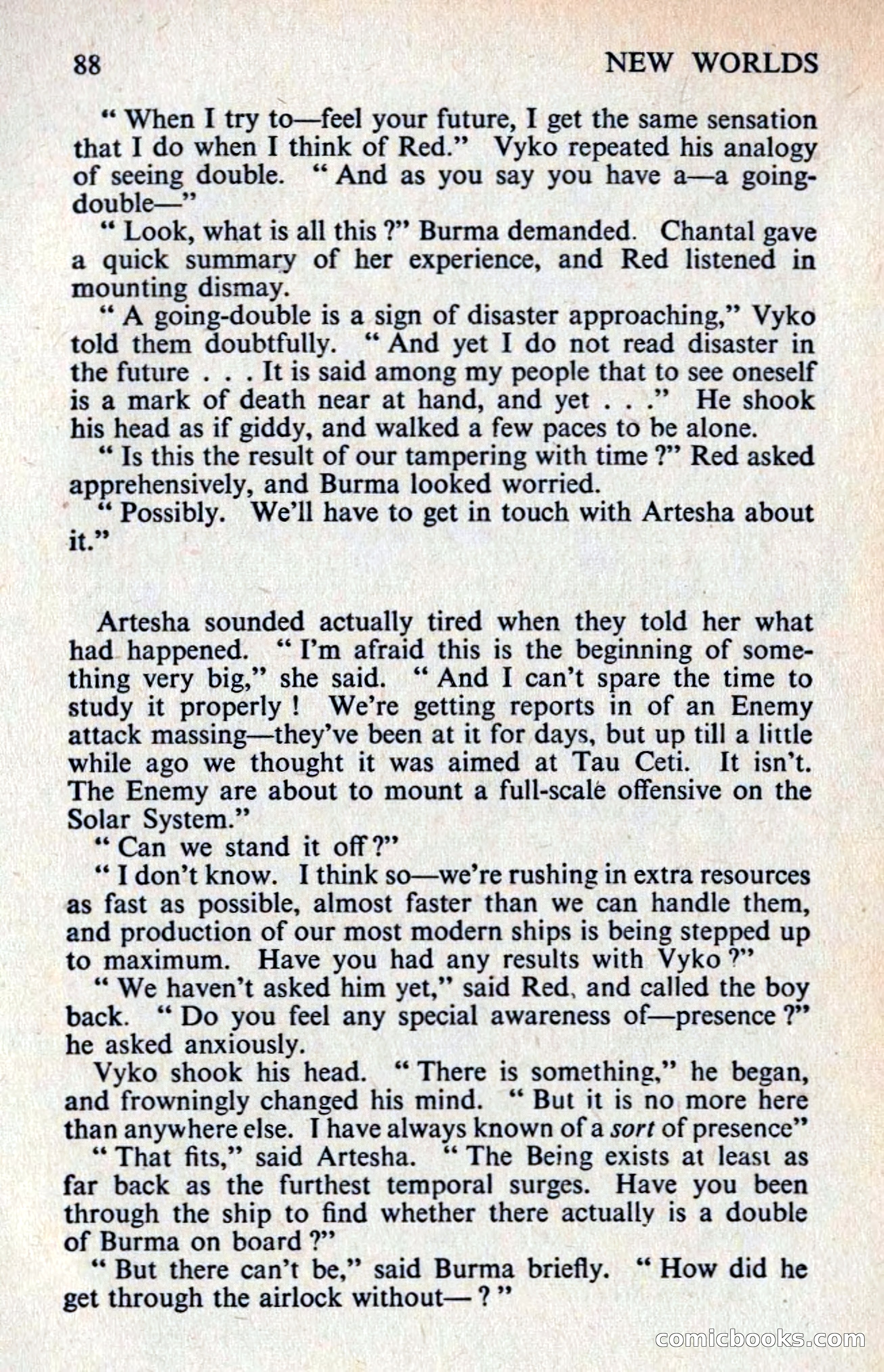 New Worlds Science Fiction No. 68, Volume 23 — page 90 of 132