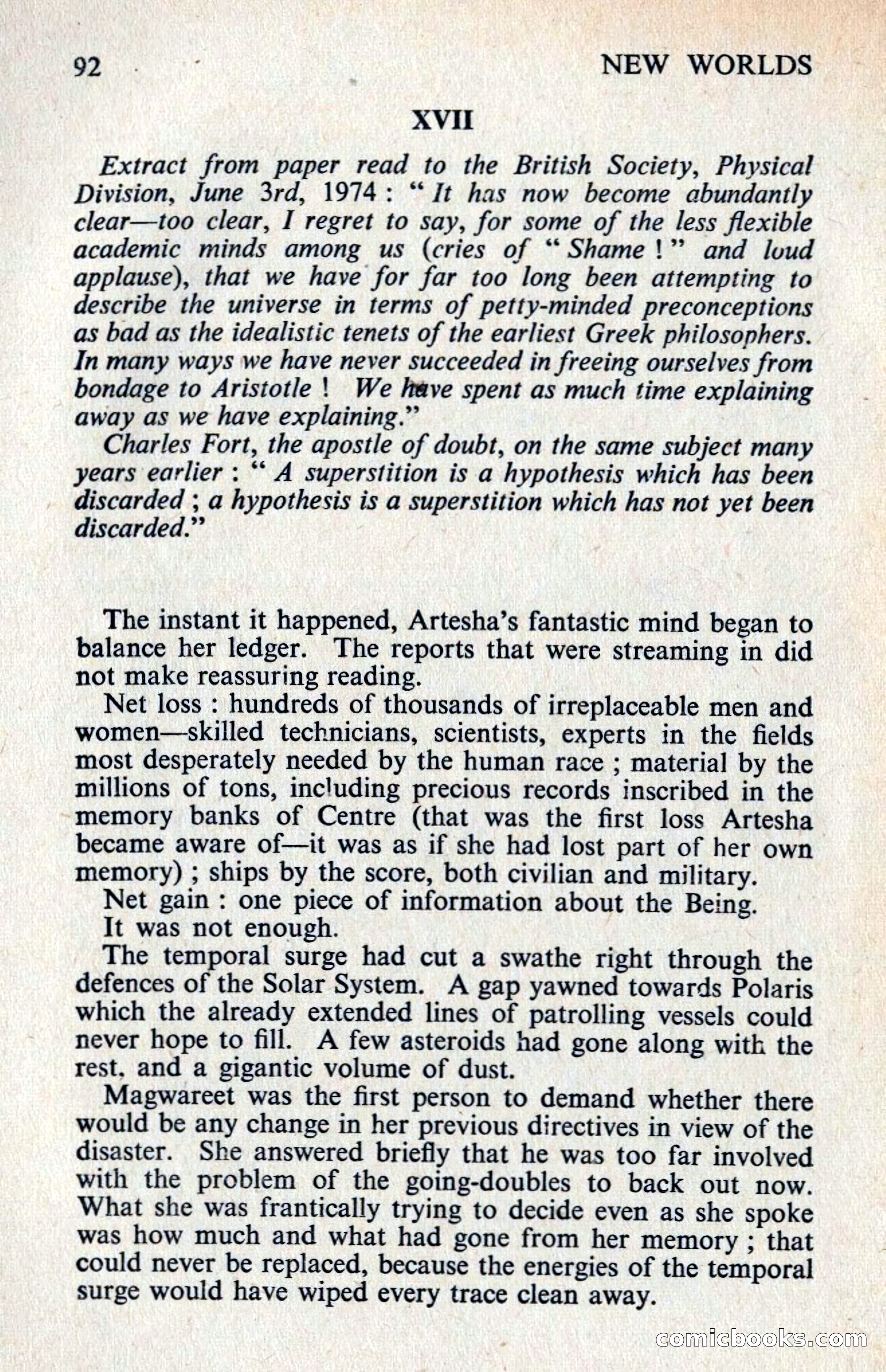 New Worlds Science Fiction No. 68, Volume 23 — page 94 of 132