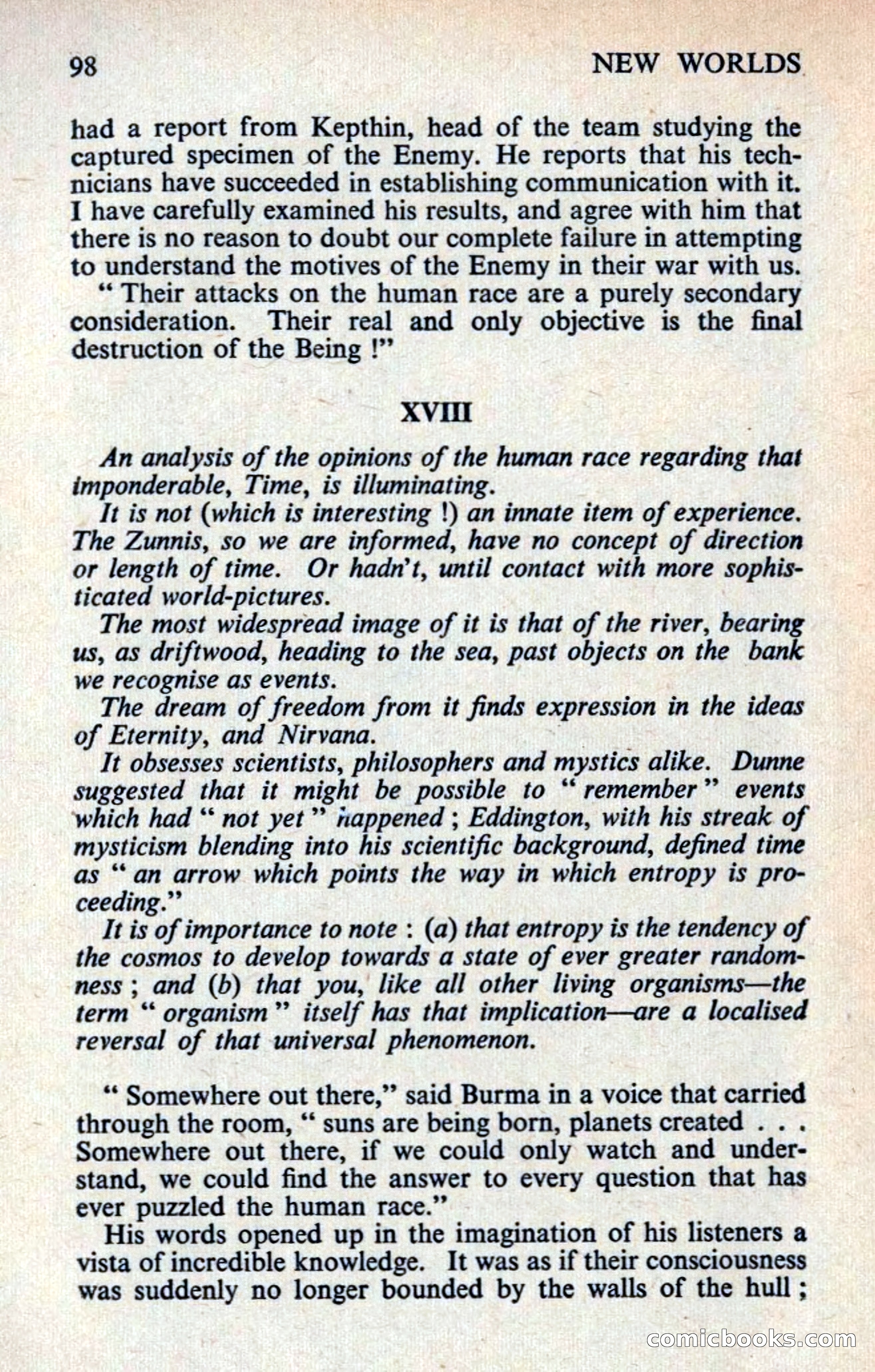 New Worlds Science Fiction No. 68, Volume 23 — page 100 of 132