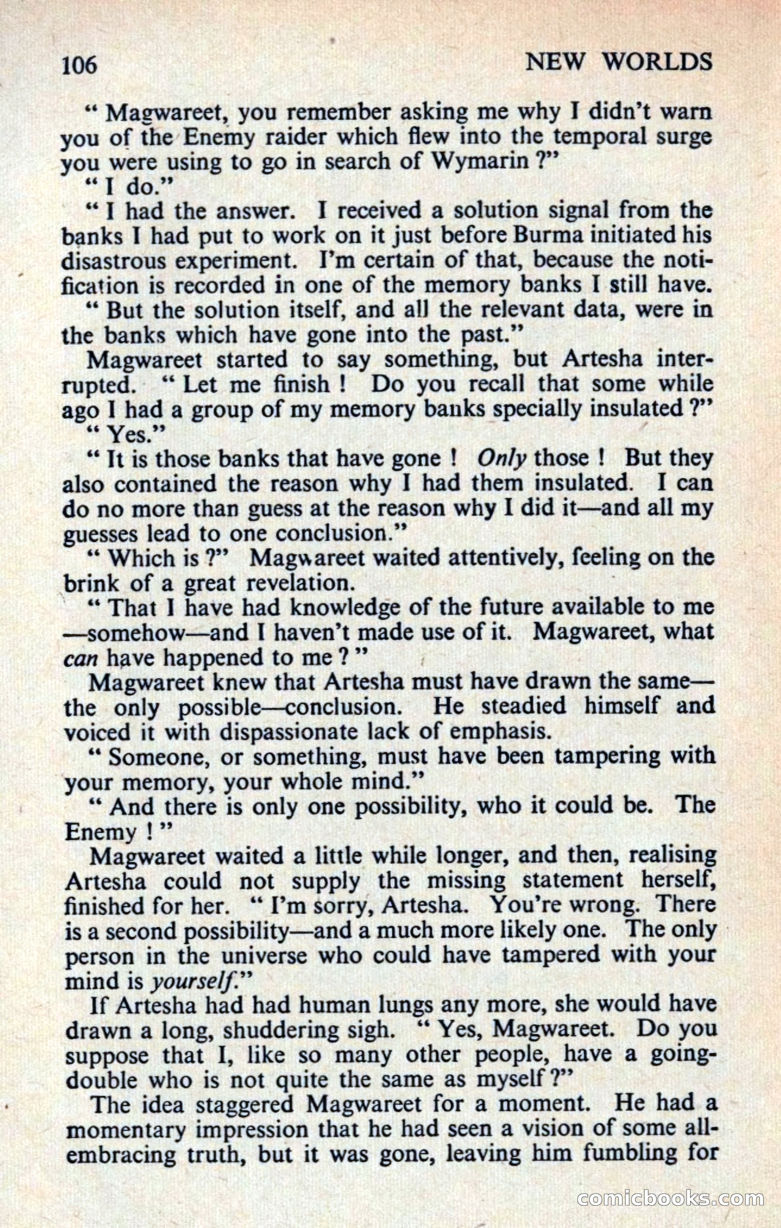 New Worlds Science Fiction No. 68, Volume 23 — page 108 of 132