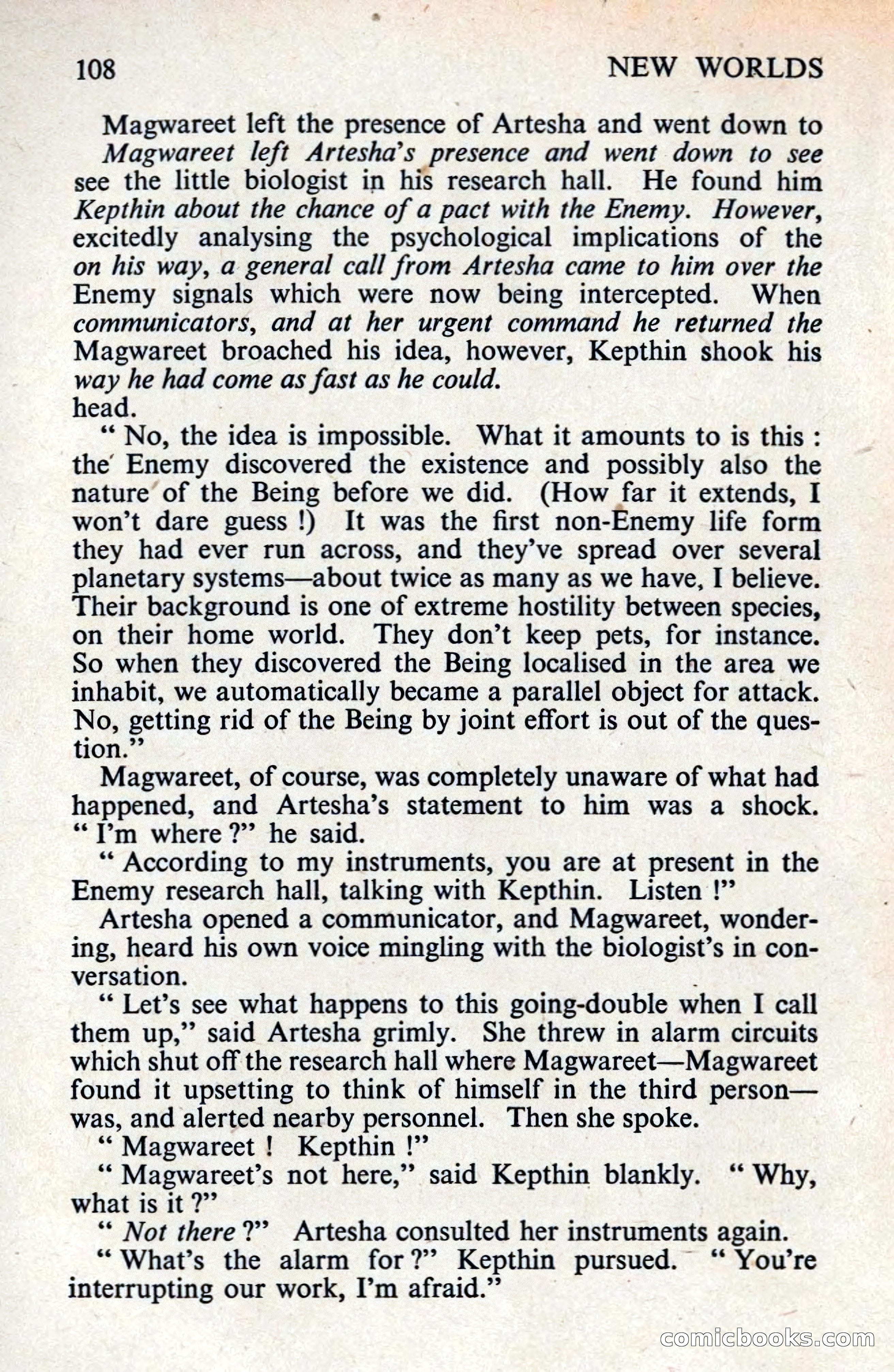 New Worlds Science Fiction No. 68, Volume 23 — page 110 of 132