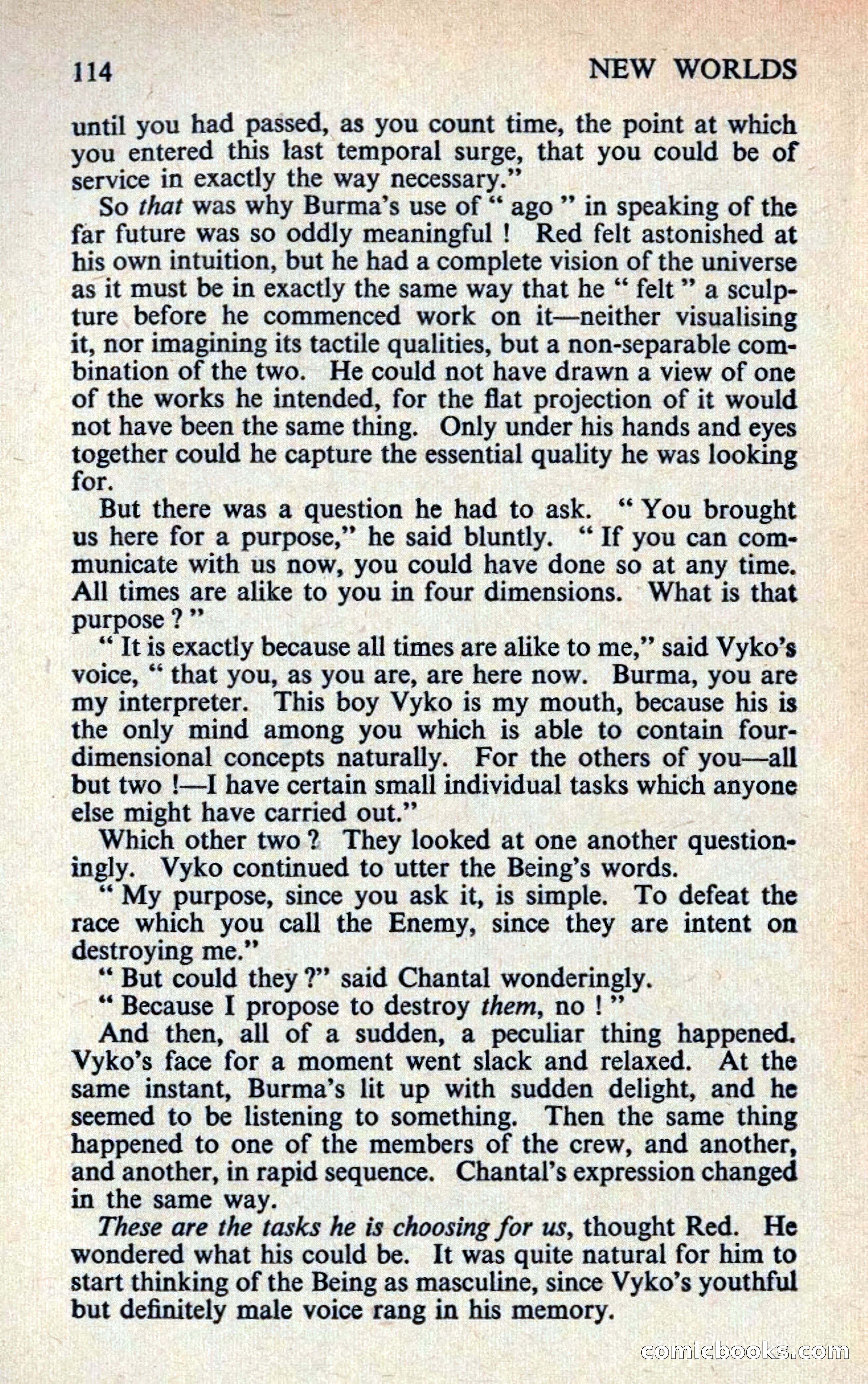 New Worlds Science Fiction No. 68, Volume 23 — page 116 of 132