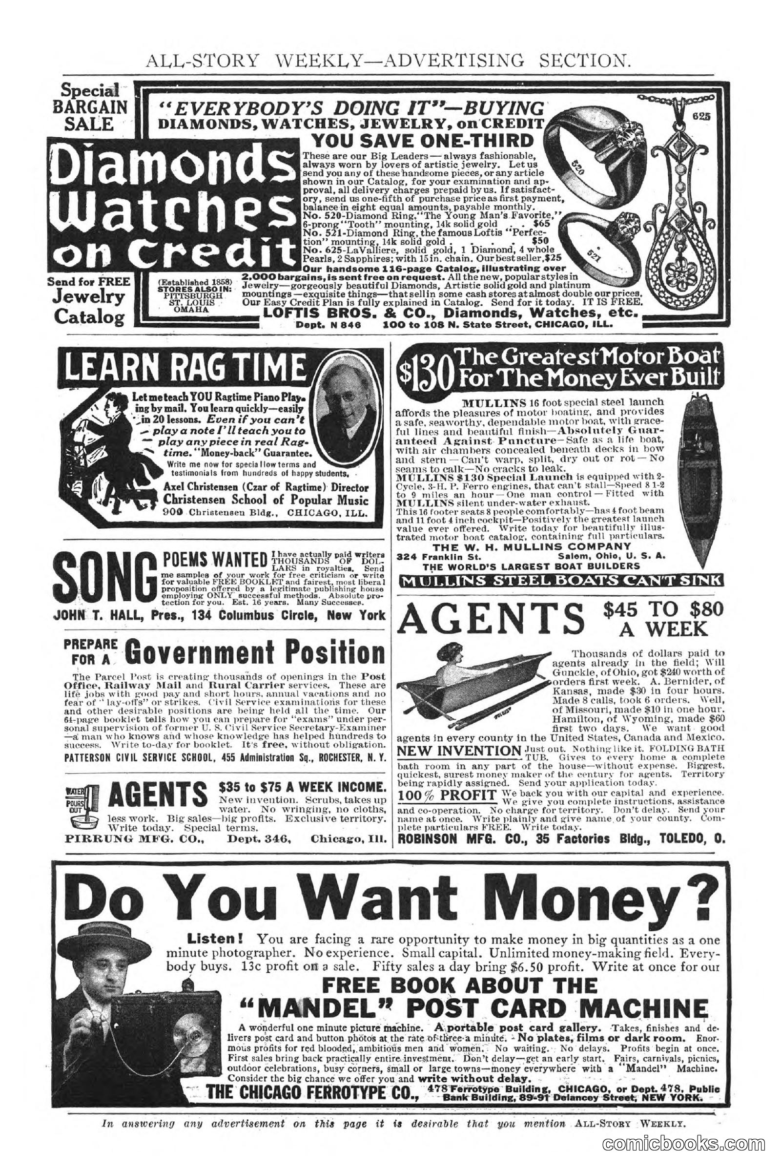 All Story Magazine, May 2, 1914 — page 7 of 276