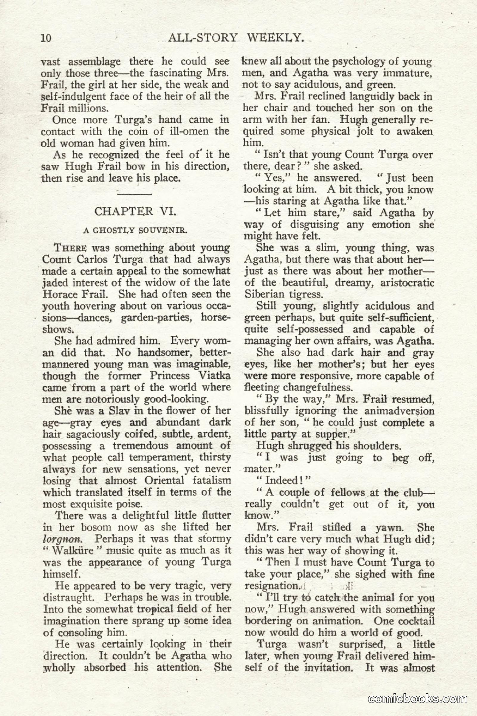 All Story Magazine, May 2, 1914 — page 20 of 276