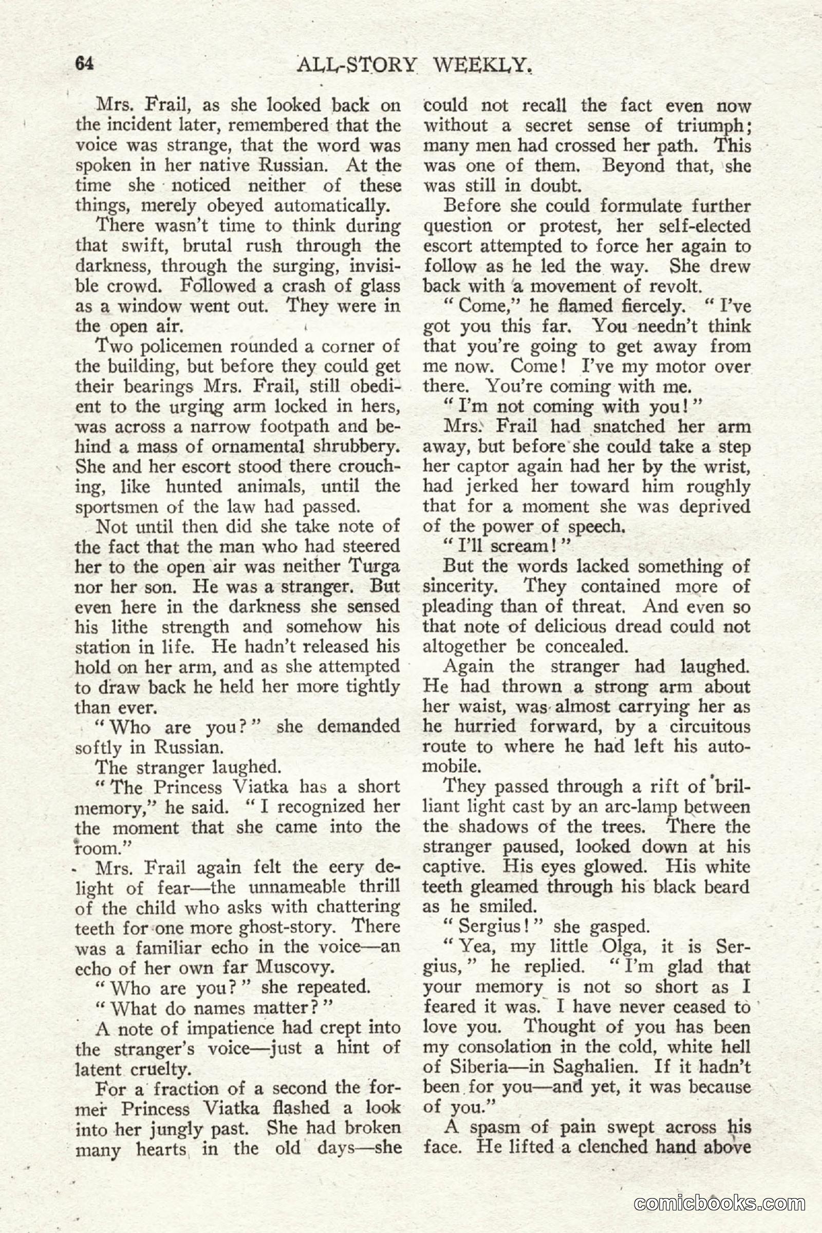 All Story Magazine, May 2, 1914 — page 74 of 276