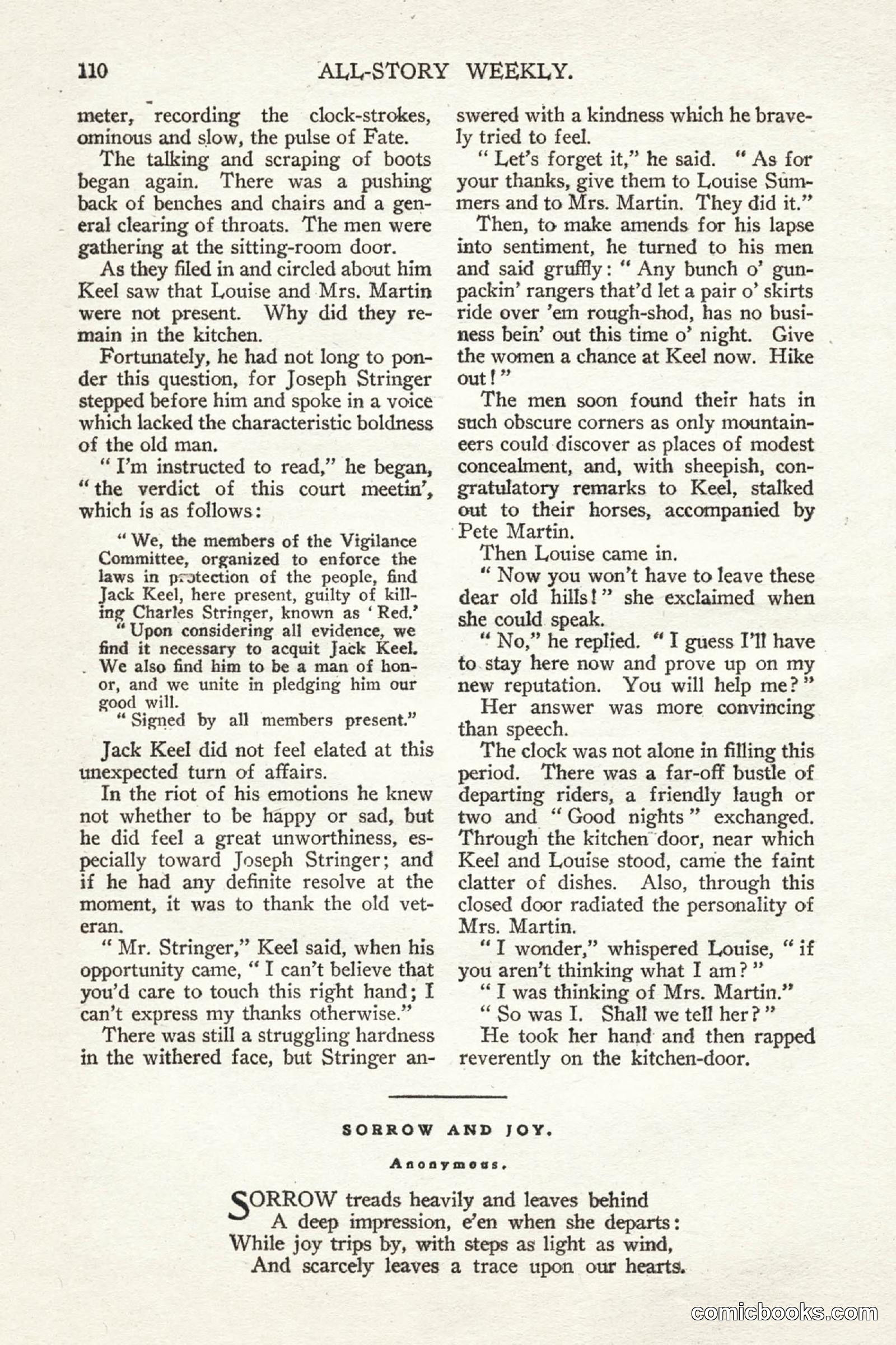 All Story Magazine, May 2, 1914 — page 120 of 276