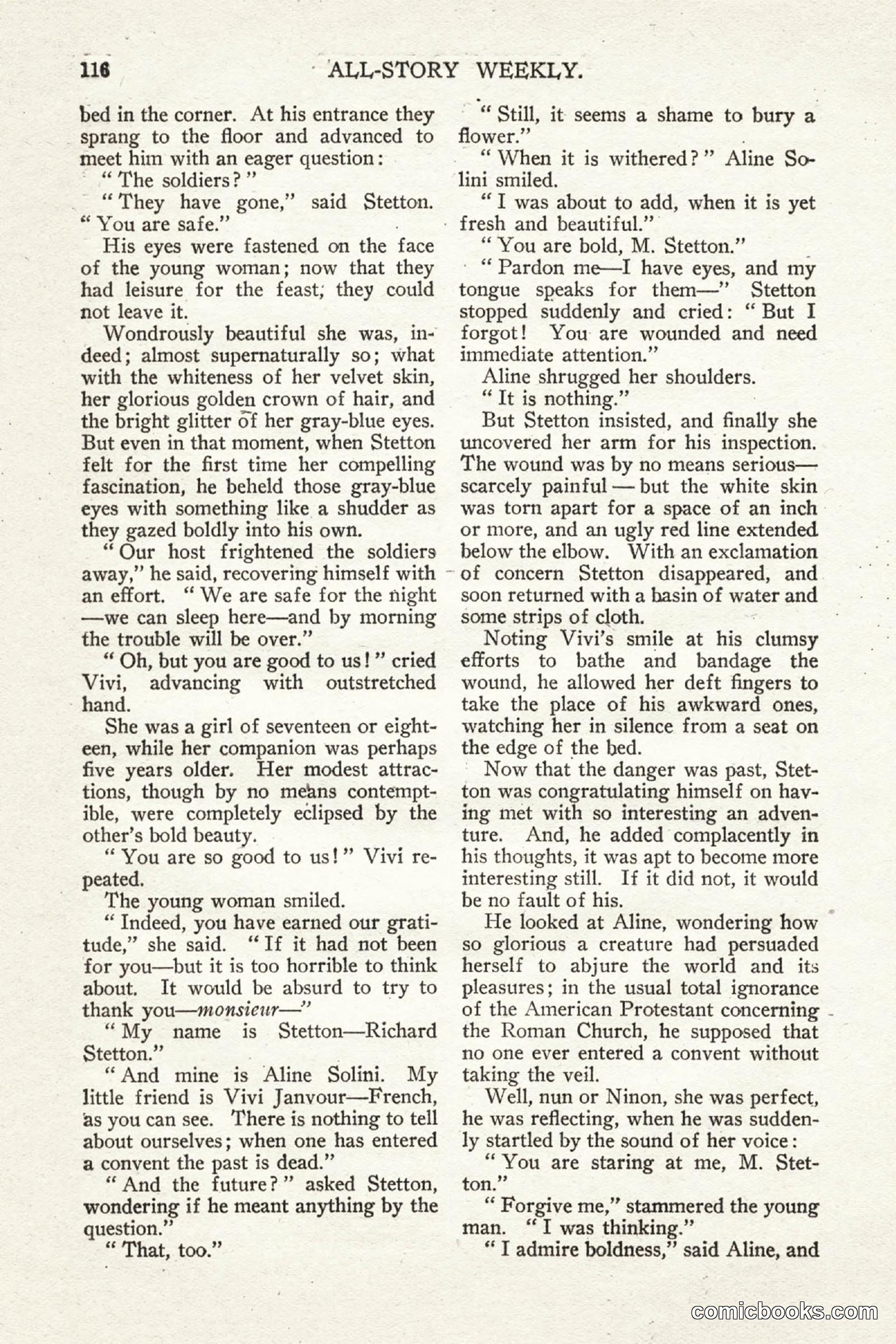 All Story Magazine, May 2, 1914 — page 126 of 276