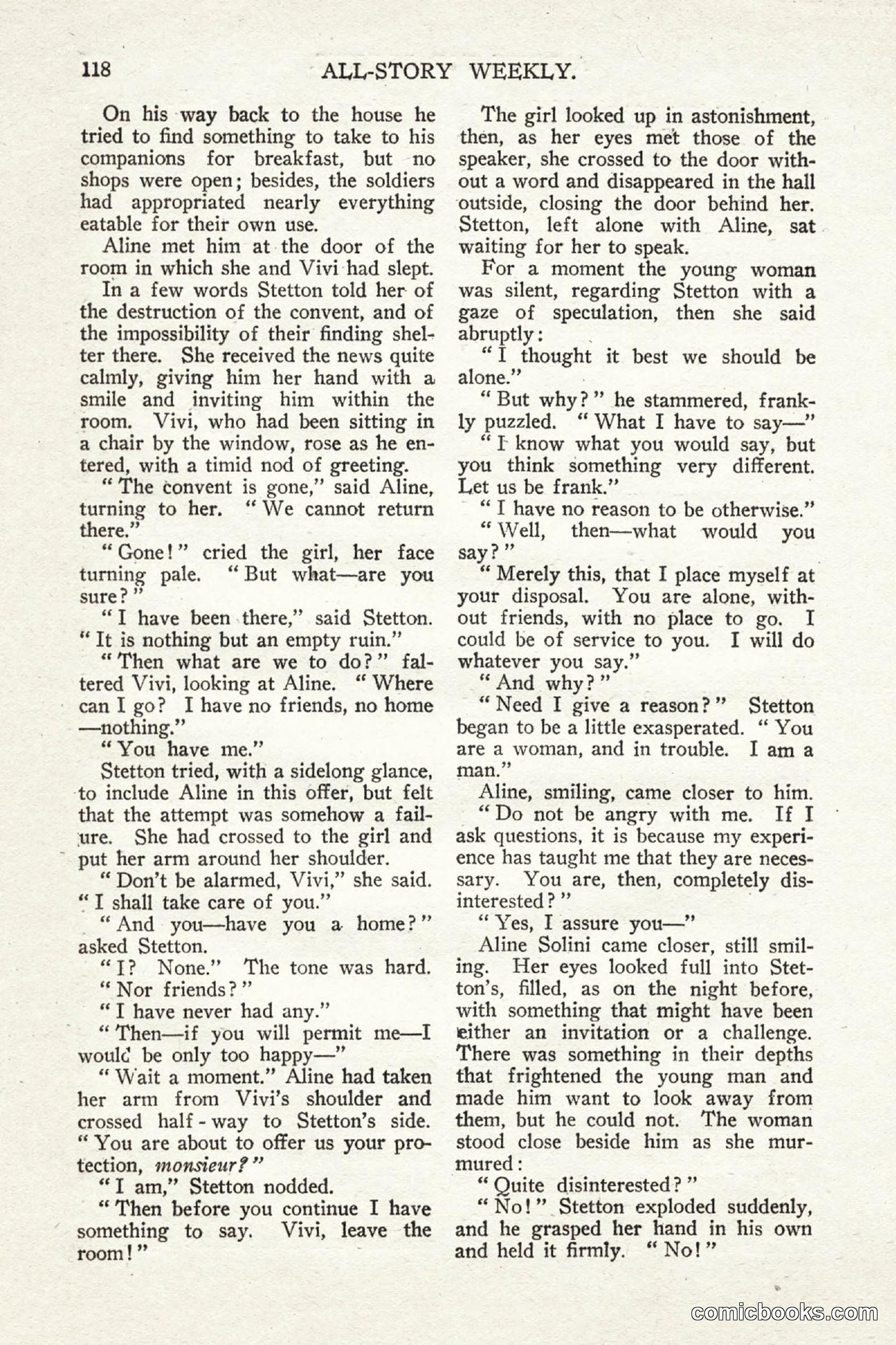 All Story Magazine, May 2, 1914 — page 128 of 276
