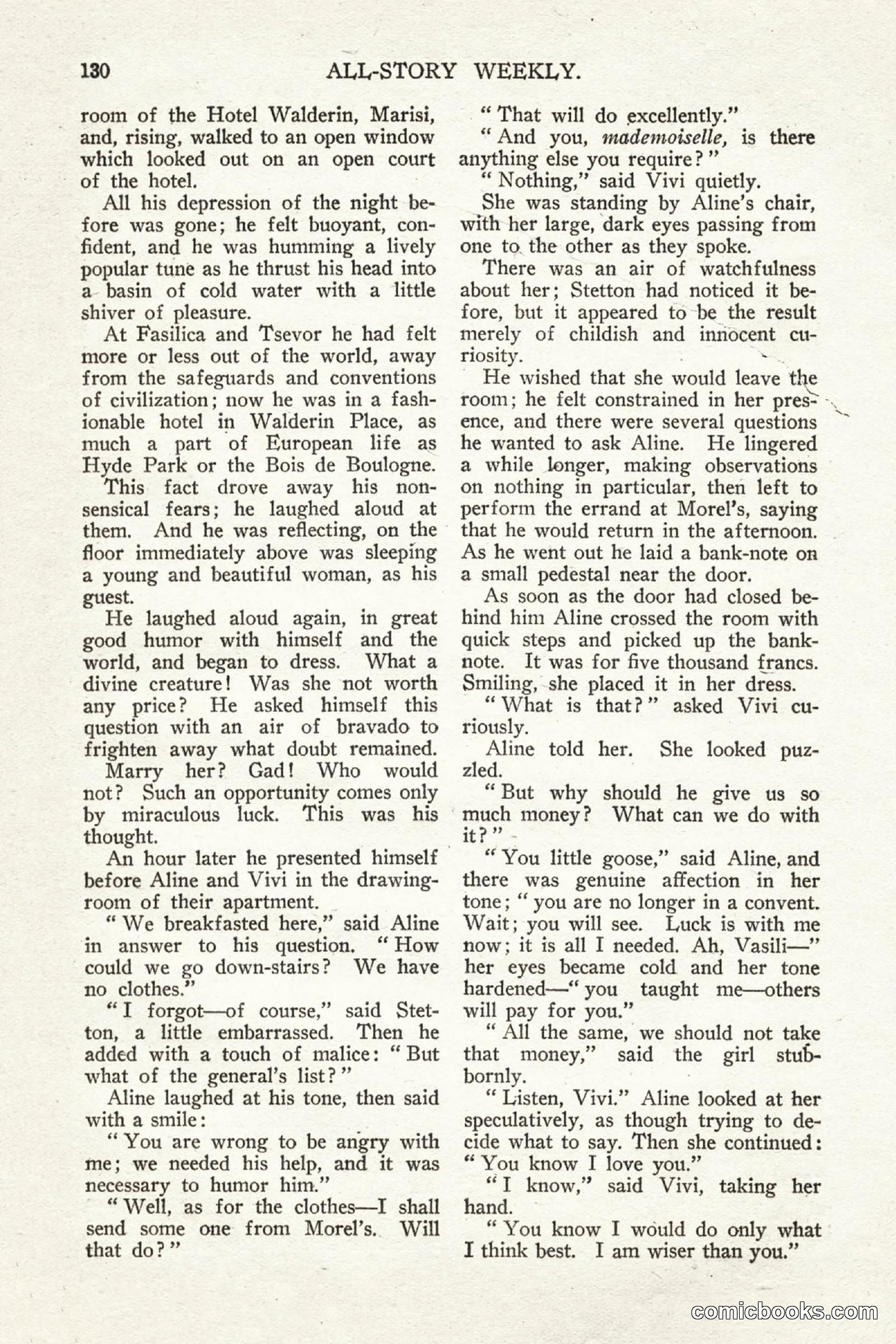 All Story Magazine, May 2, 1914 — page 140 of 276