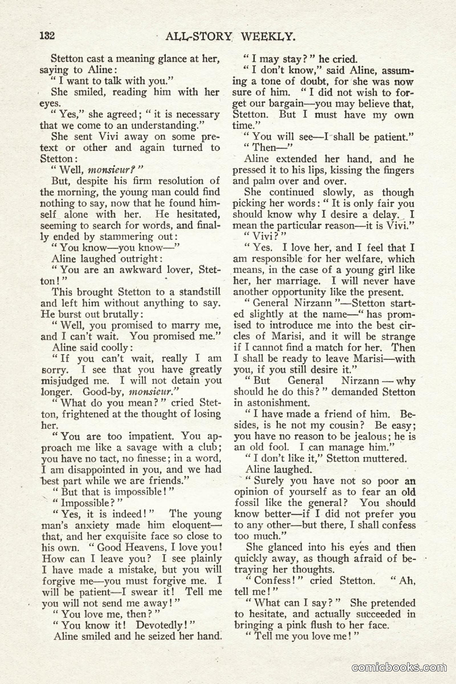 All Story Magazine, May 2, 1914 — page 142 of 276