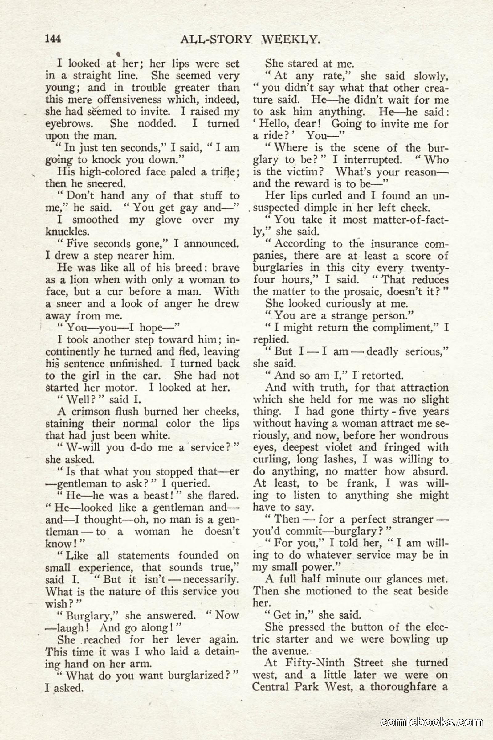 All Story Magazine, May 2, 1914 — page 154 of 276