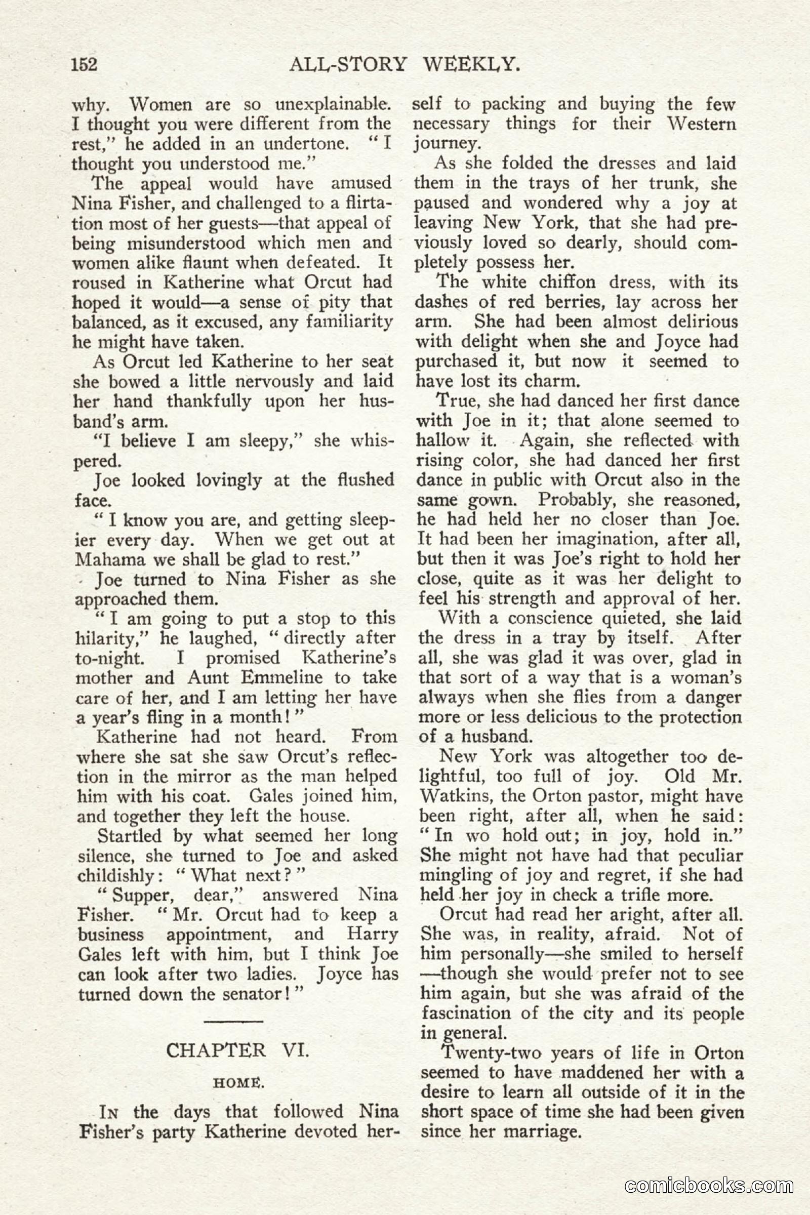 All Story Magazine, May 2, 1914 — page 162 of 276
