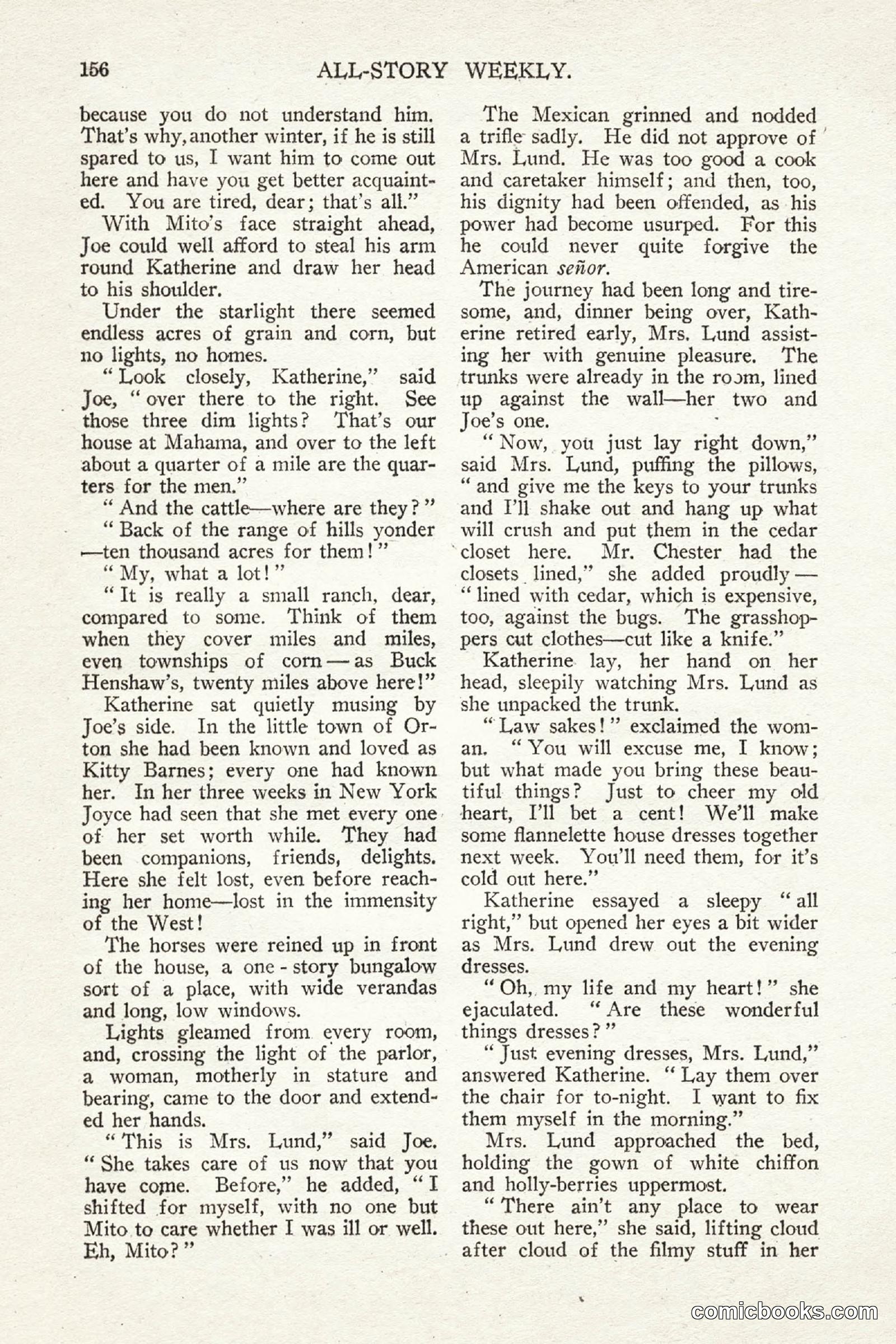All Story Magazine, May 2, 1914 — page 166 of 276