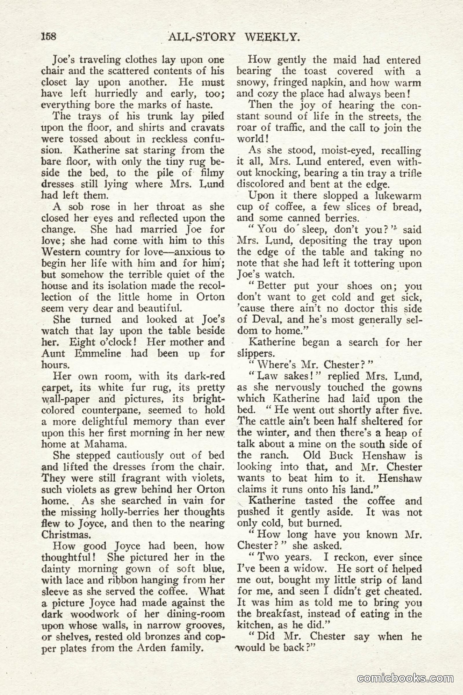 All Story Magazine, May 2, 1914 — page 168 of 276
