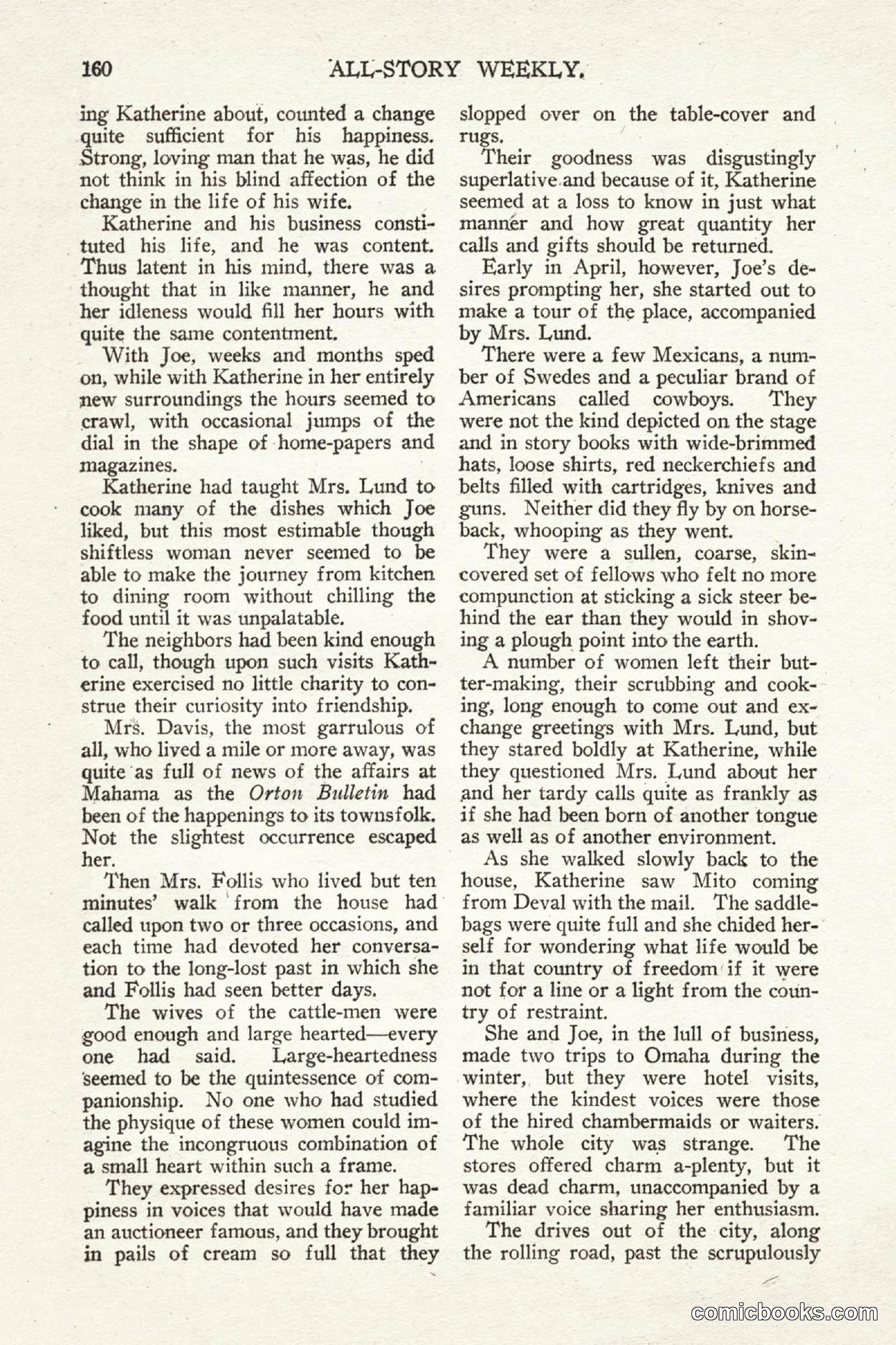 All Story Magazine, May 2, 1914 — page 170 of 276