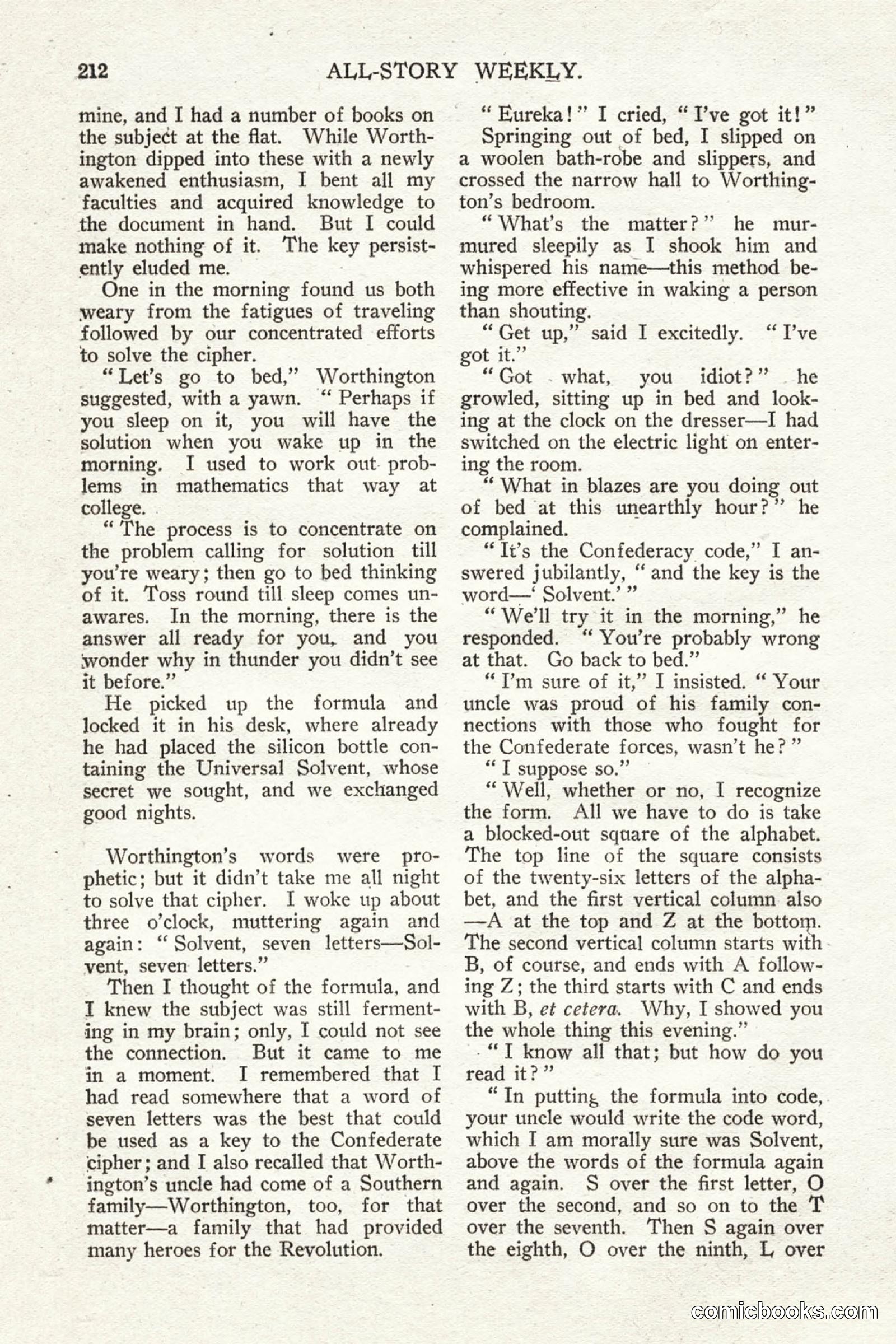 All Story Magazine, May 2, 1914 — page 222 of 276