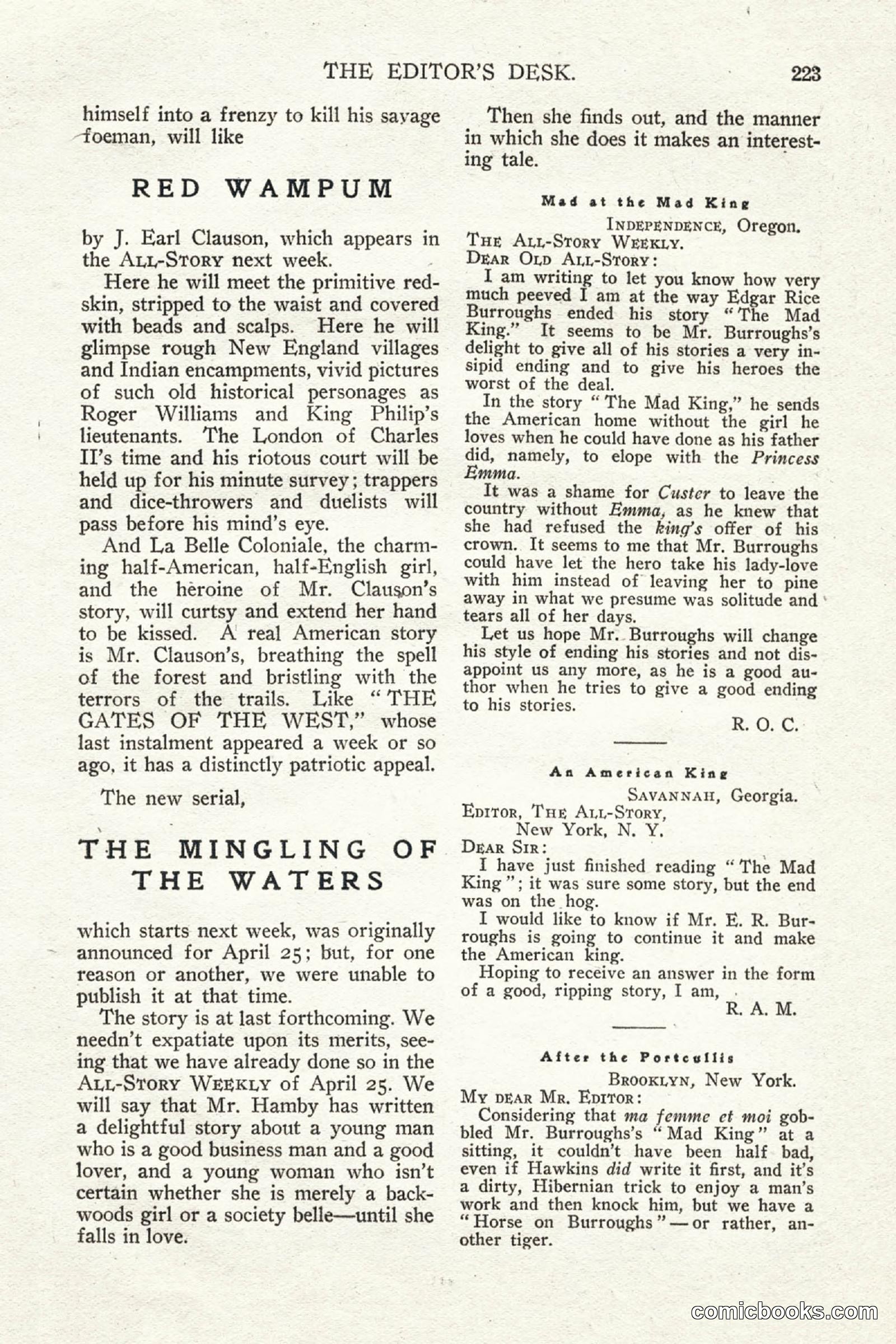 All Story Magazine, May 2, 1914 — page 233 of 276