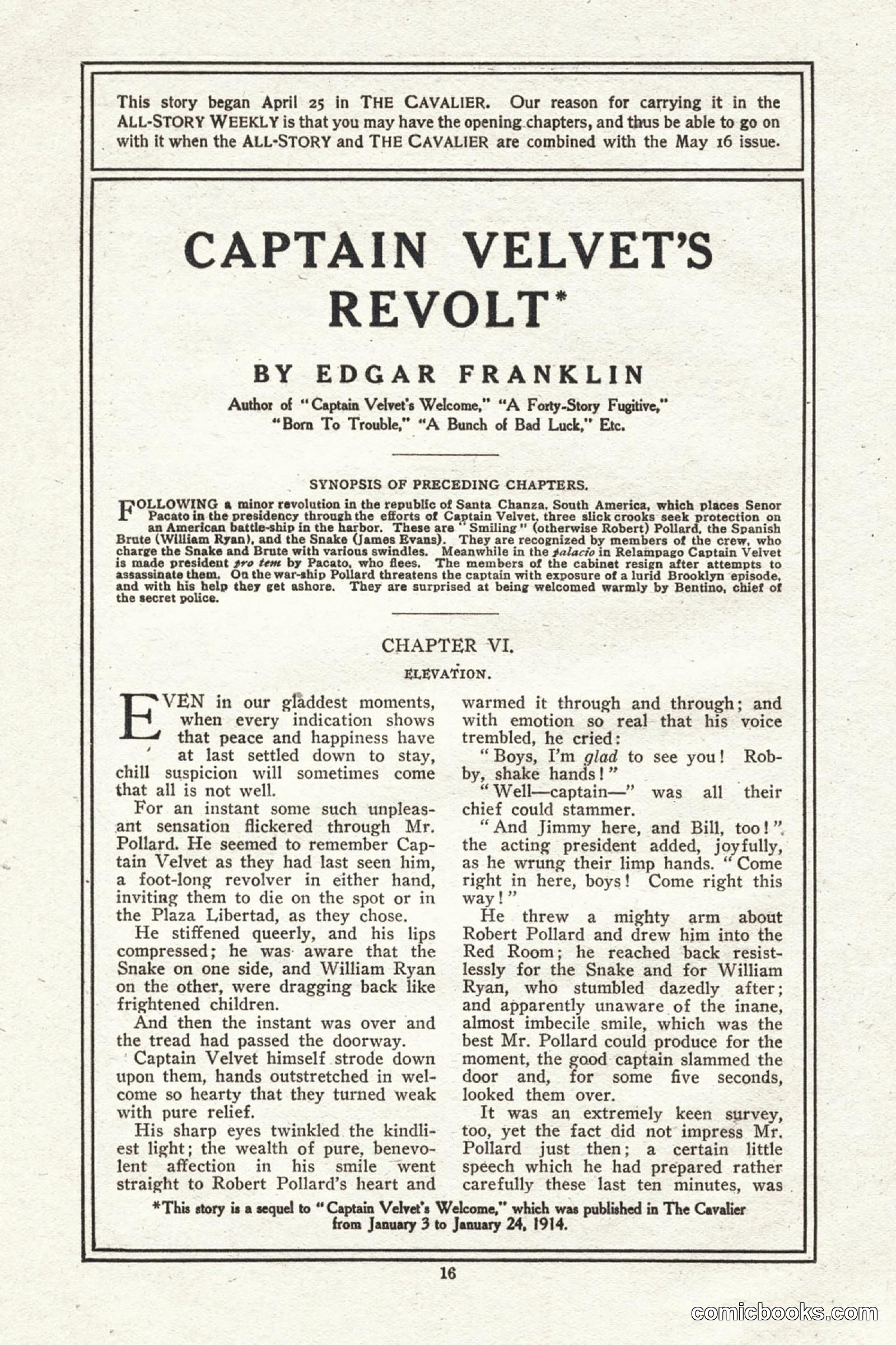 All Story Magazine, May 2, 1914 — page 250 of 276