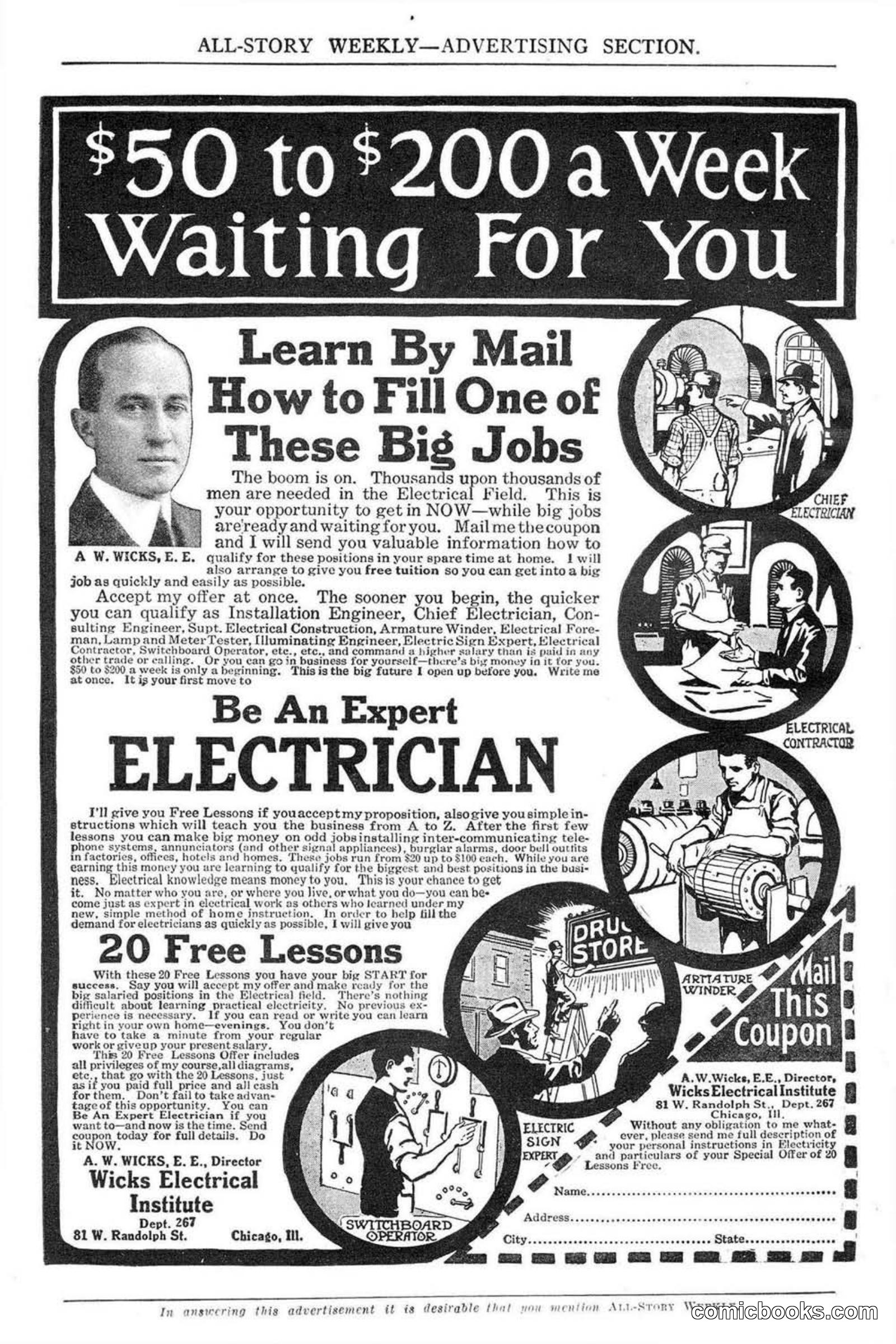 All Story Magazine, February 3, 1917 — page 4 of 196