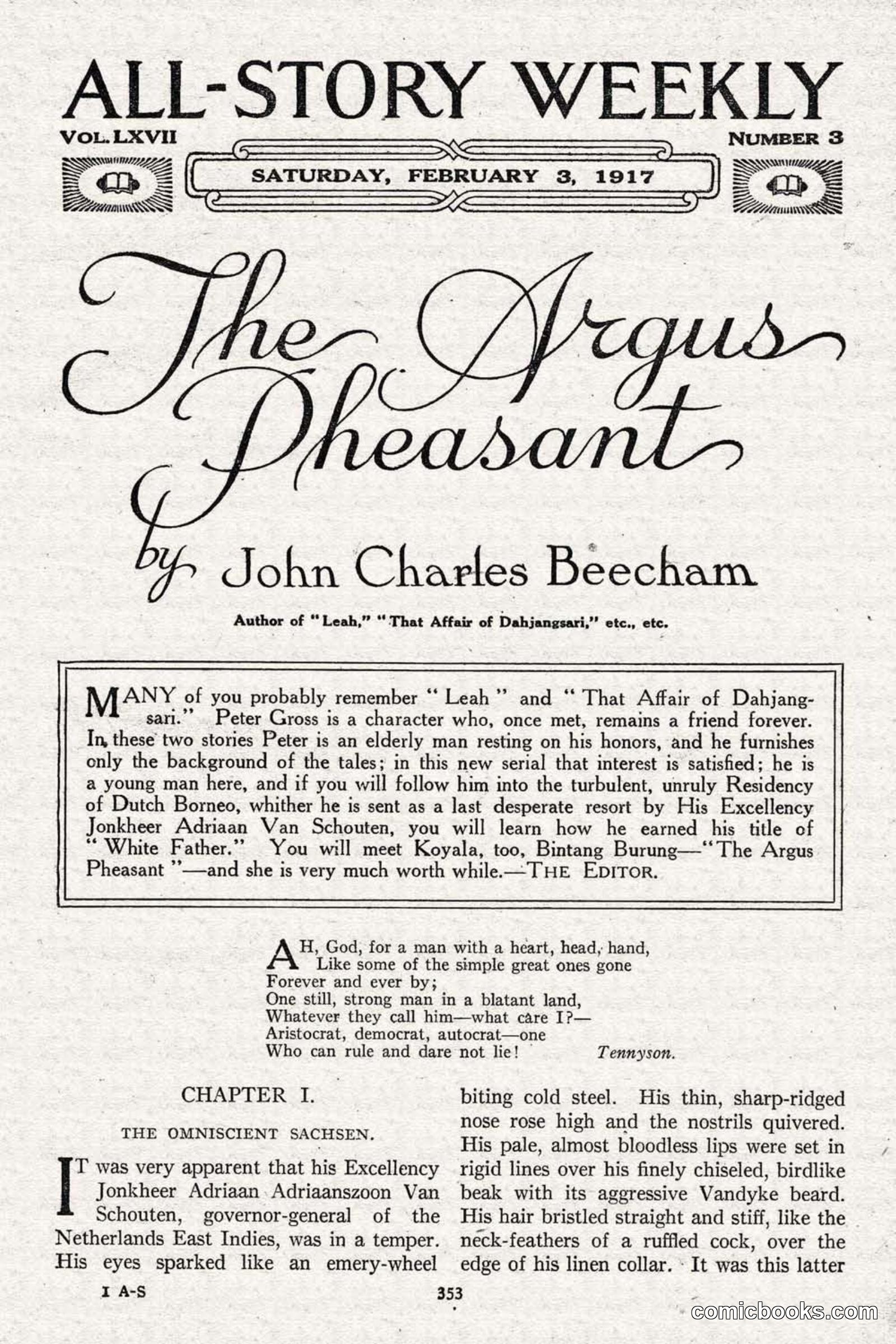 All Story Magazine, February 3, 1917 — page 11 of 196
