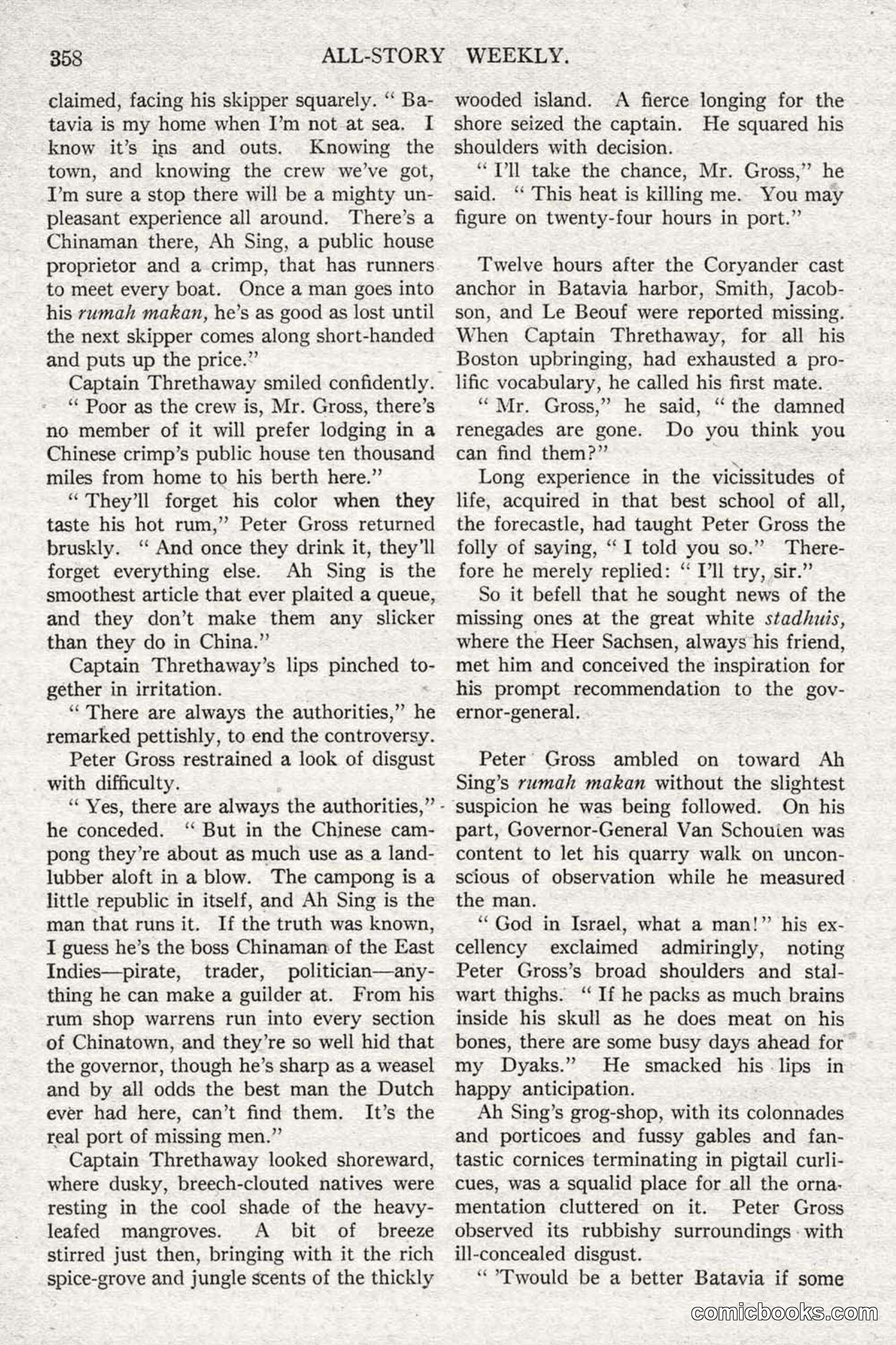 All Story Magazine, February 3, 1917 — page 16 of 196
