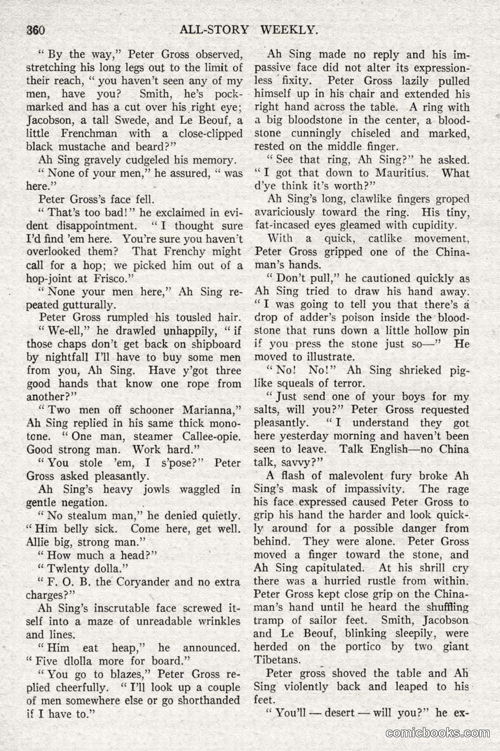 All Story Magazine, February 3, 1917 — page 18 of 196
