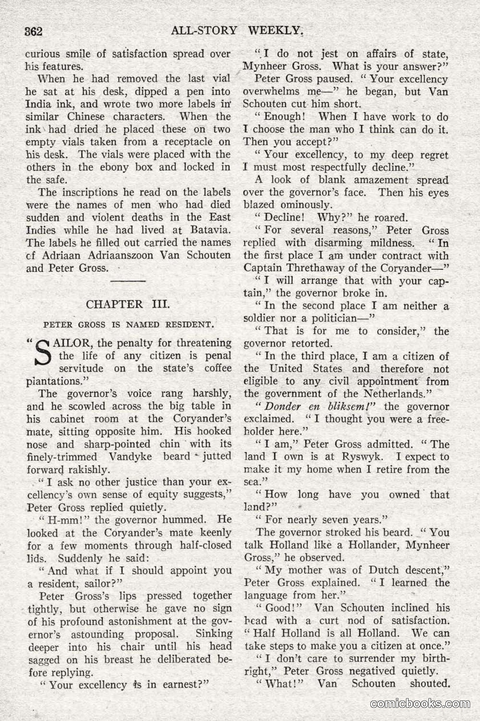 All Story Magazine, February 3, 1917 — page 20 of 196