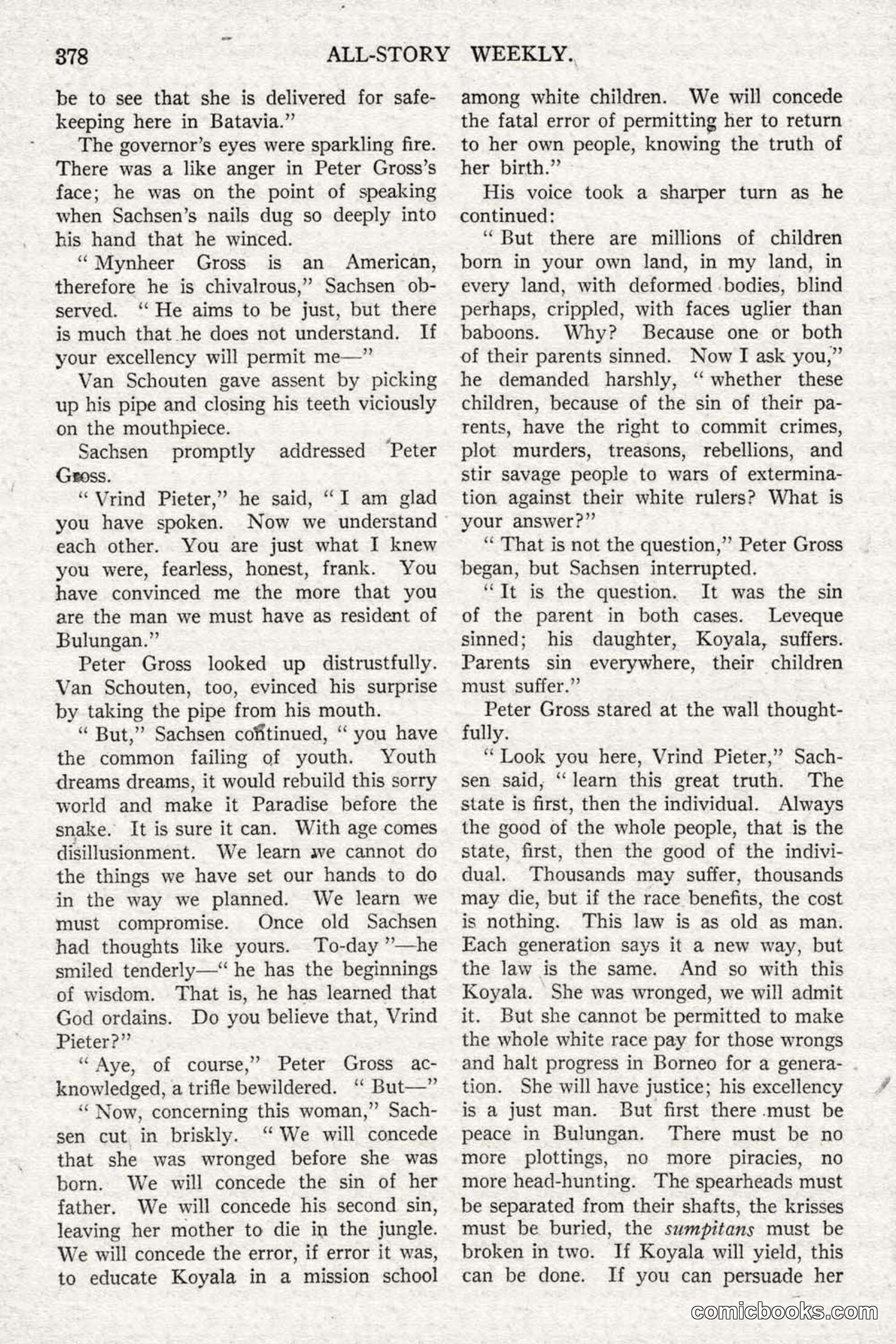 All Story Magazine, February 3, 1917 — page 36 of 196