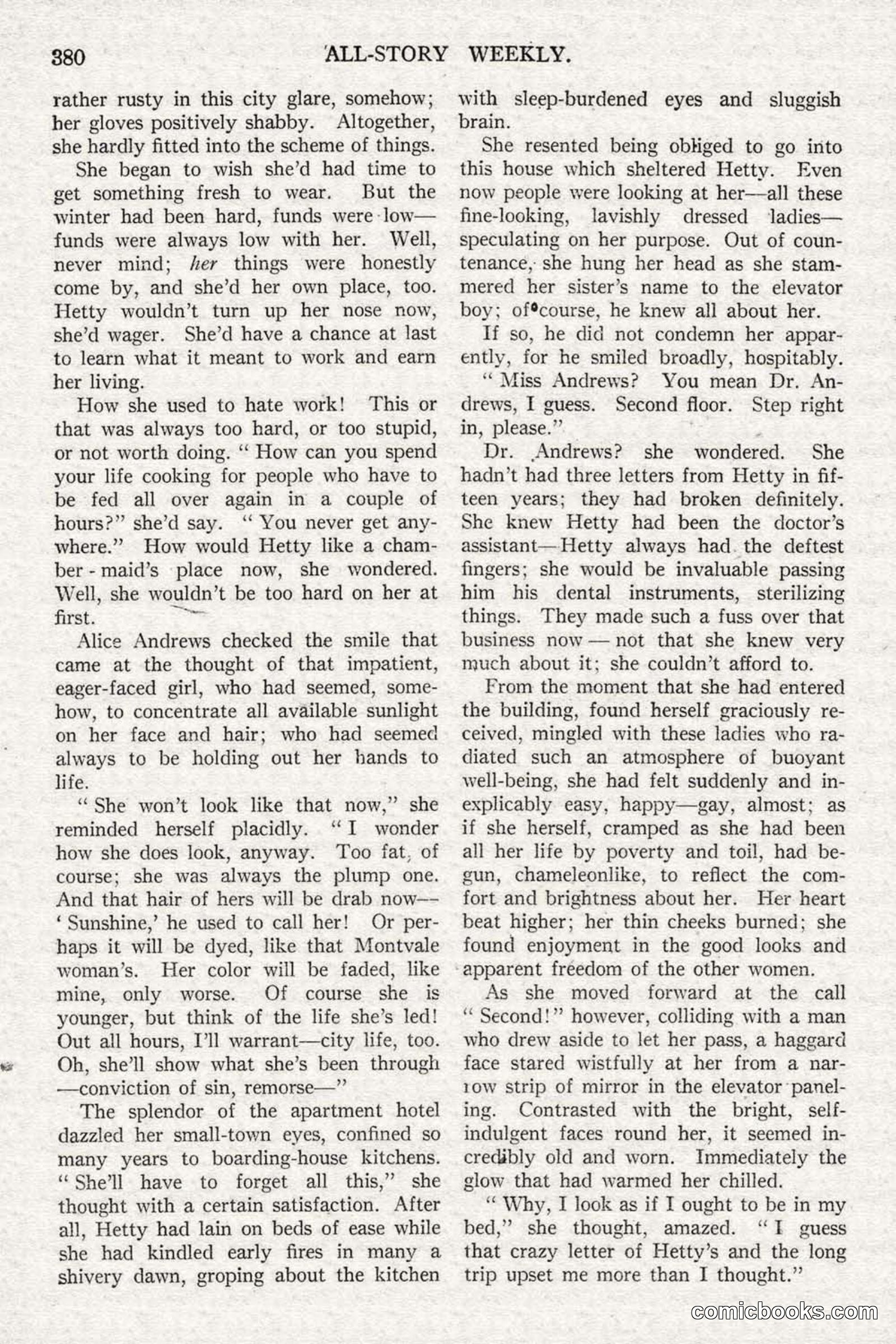 All Story Magazine, February 3, 1917 — page 38 of 196
