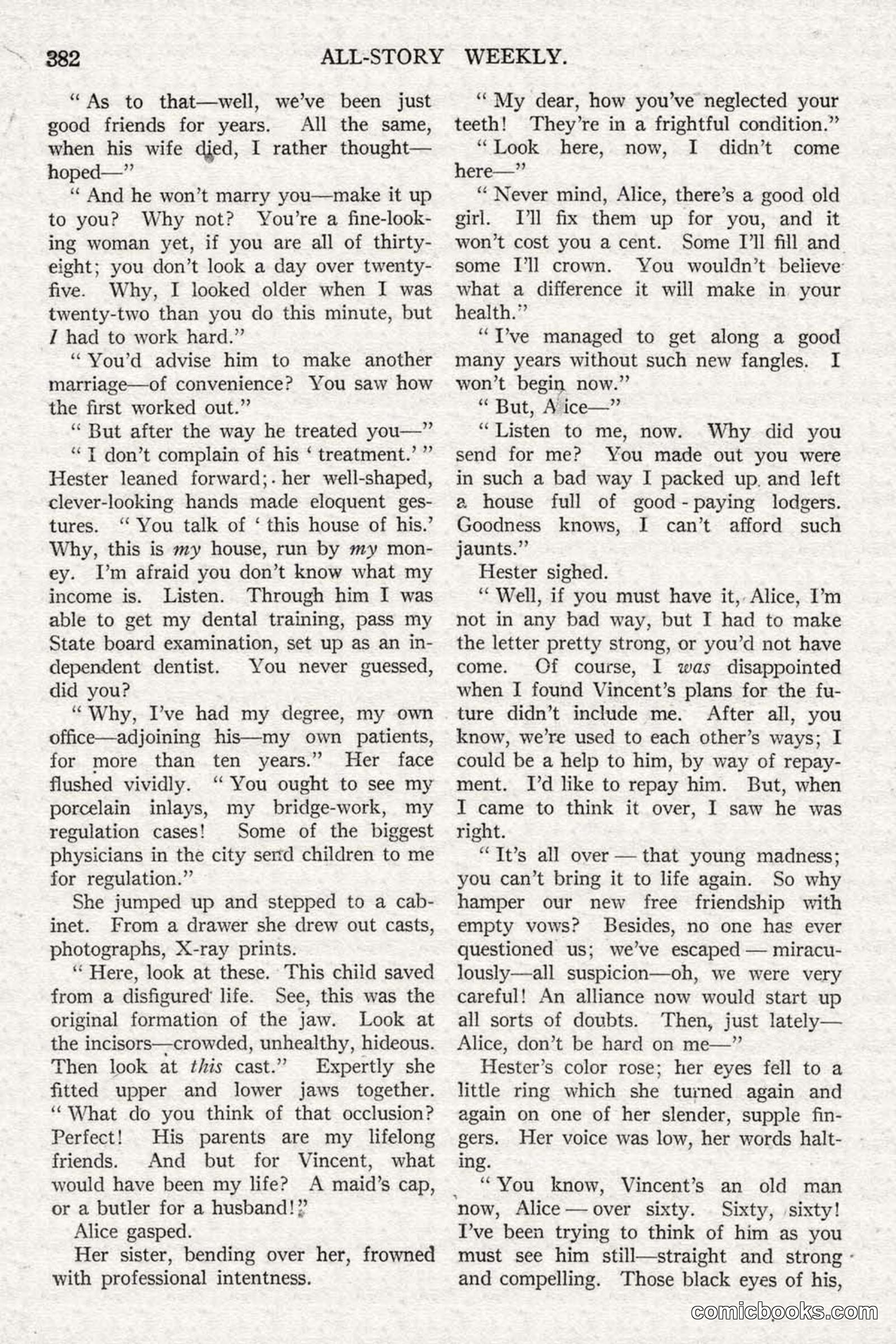 All Story Magazine, February 3, 1917 — page 40 of 196