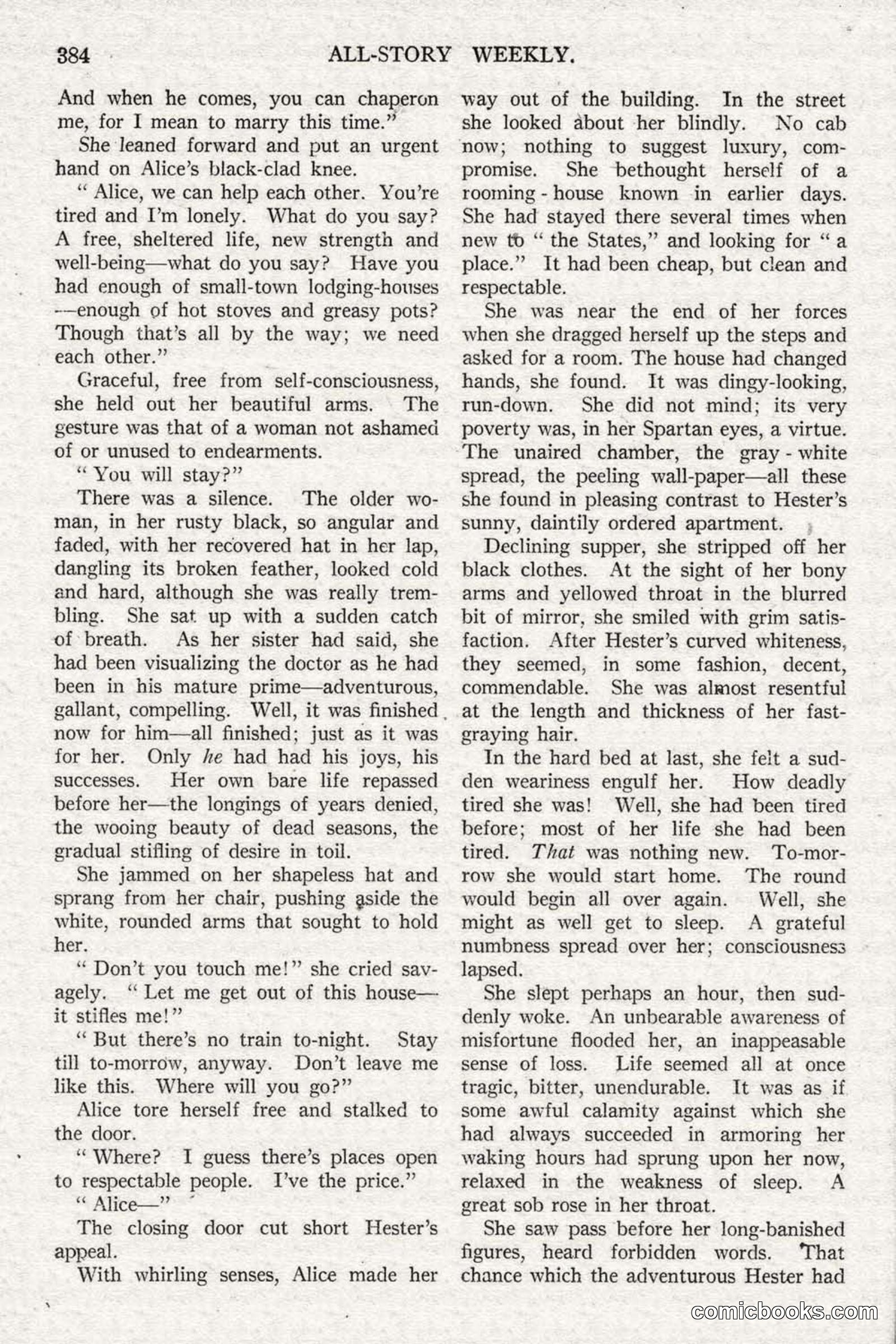 All Story Magazine, February 3, 1917 — page 42 of 196