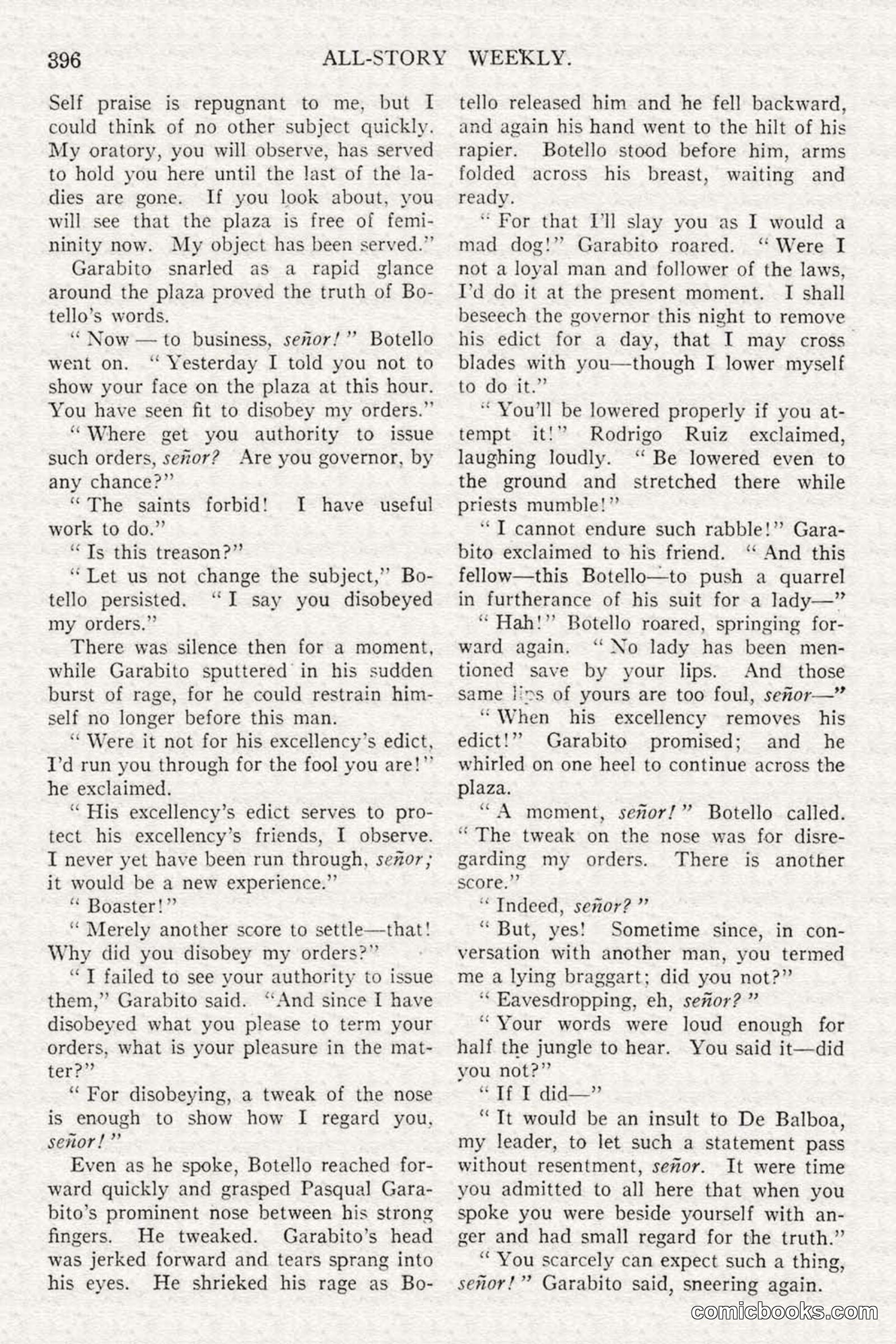 All Story Magazine, February 3, 1917 — page 54 of 196