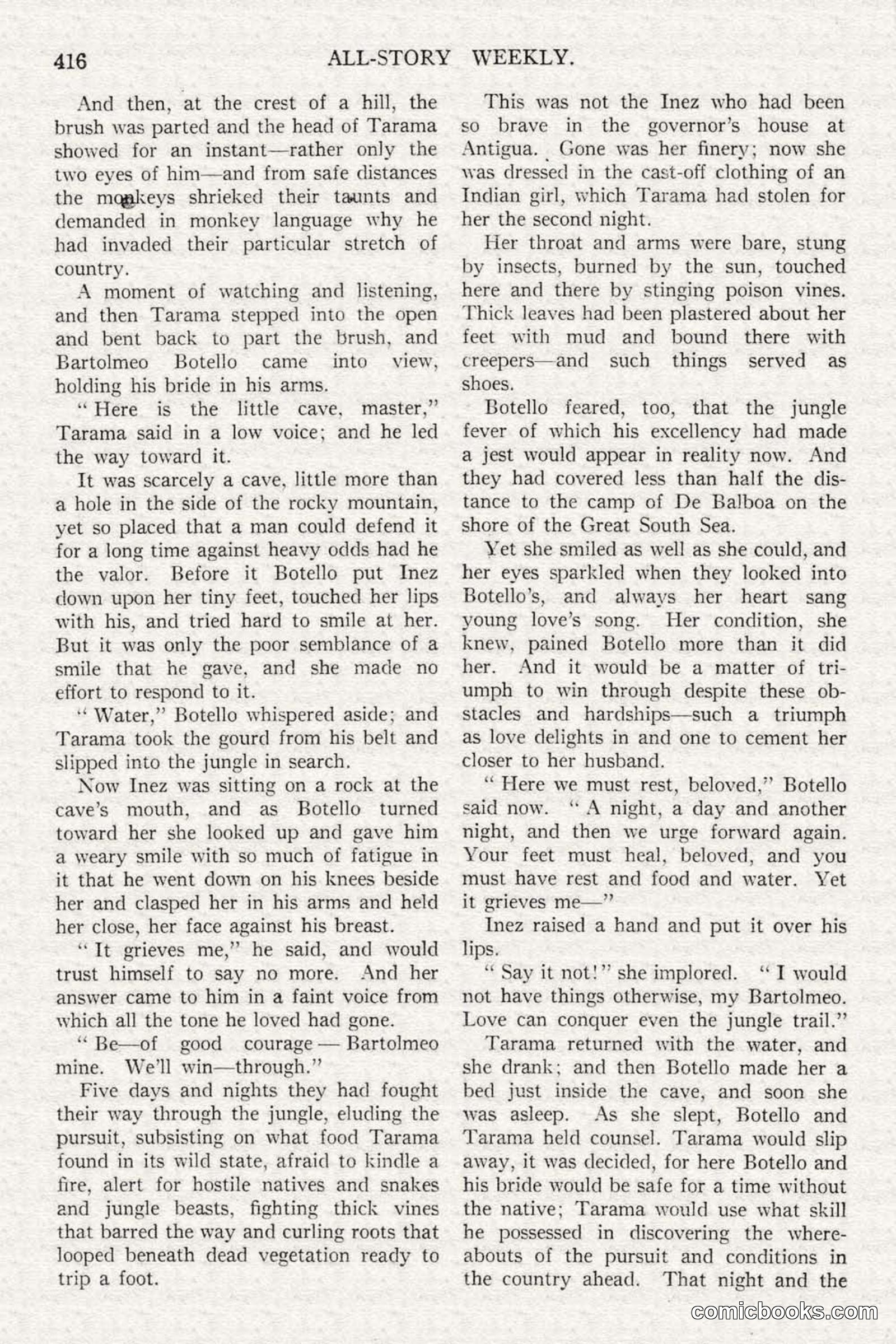 All Story Magazine, February 3, 1917 — page 74 of 196