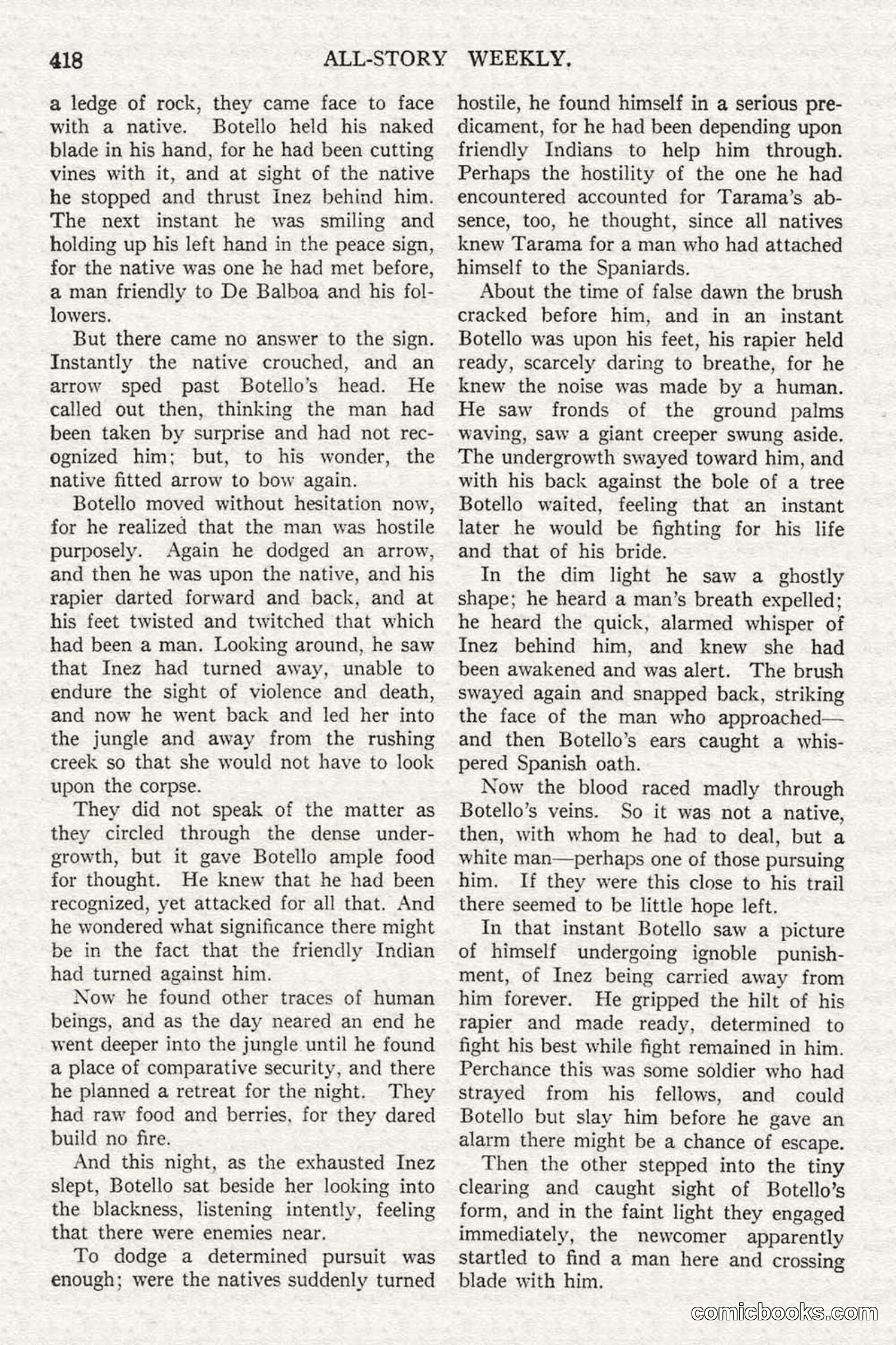 All Story Magazine, February 3, 1917 — page 76 of 196